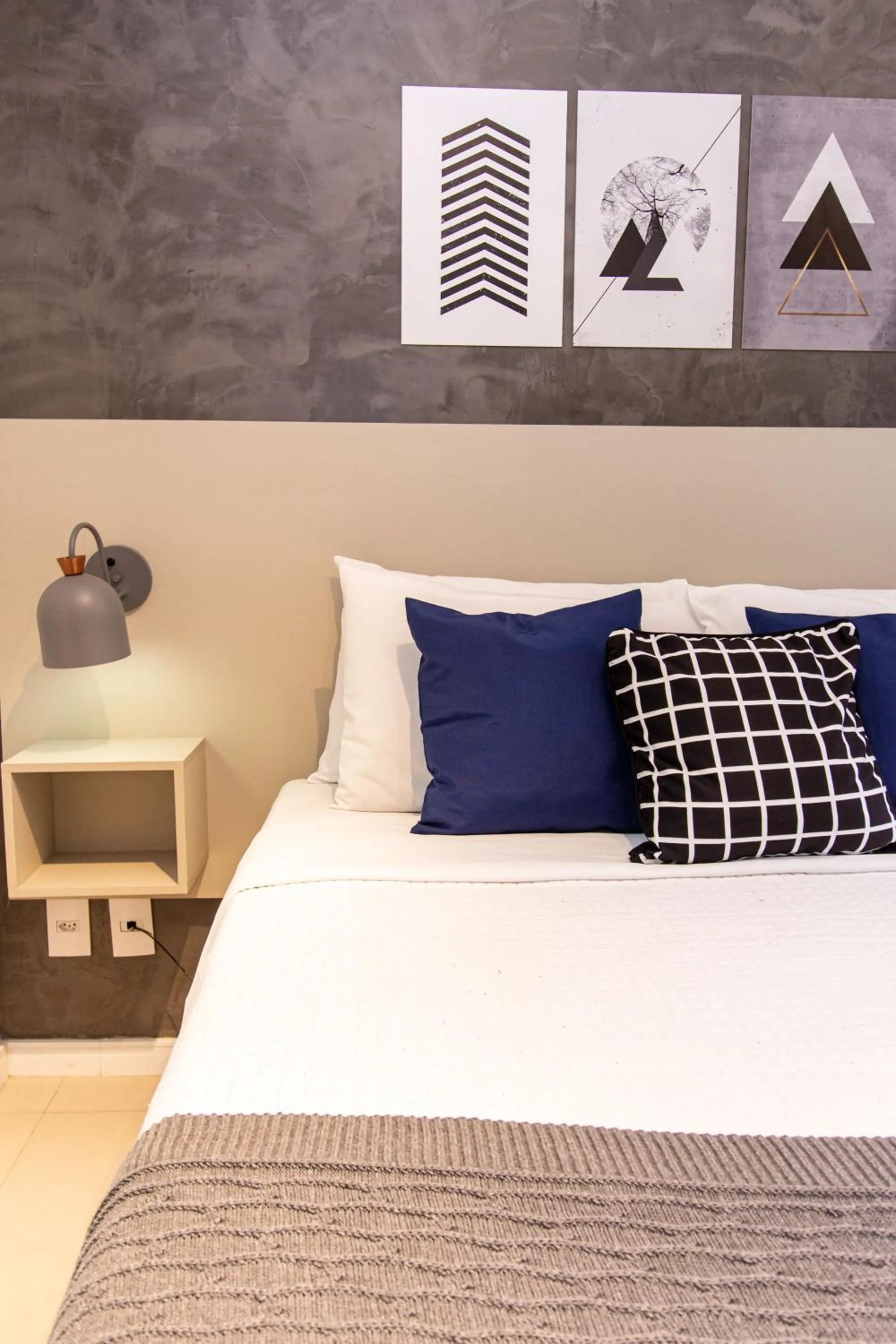 Bedroom, Bed in 360 Suítes Sé