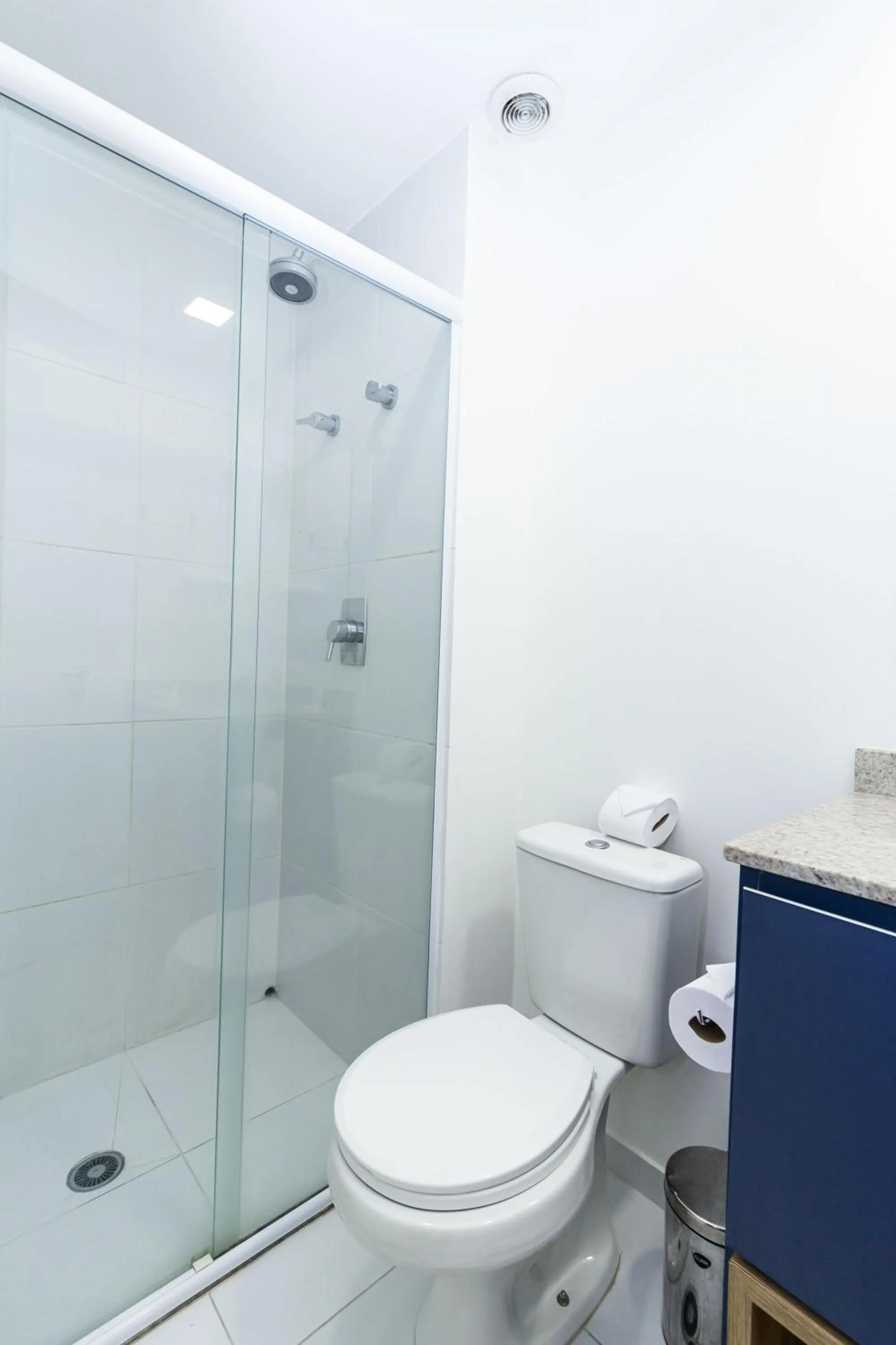 Bathroom in 360 Suítes Sé