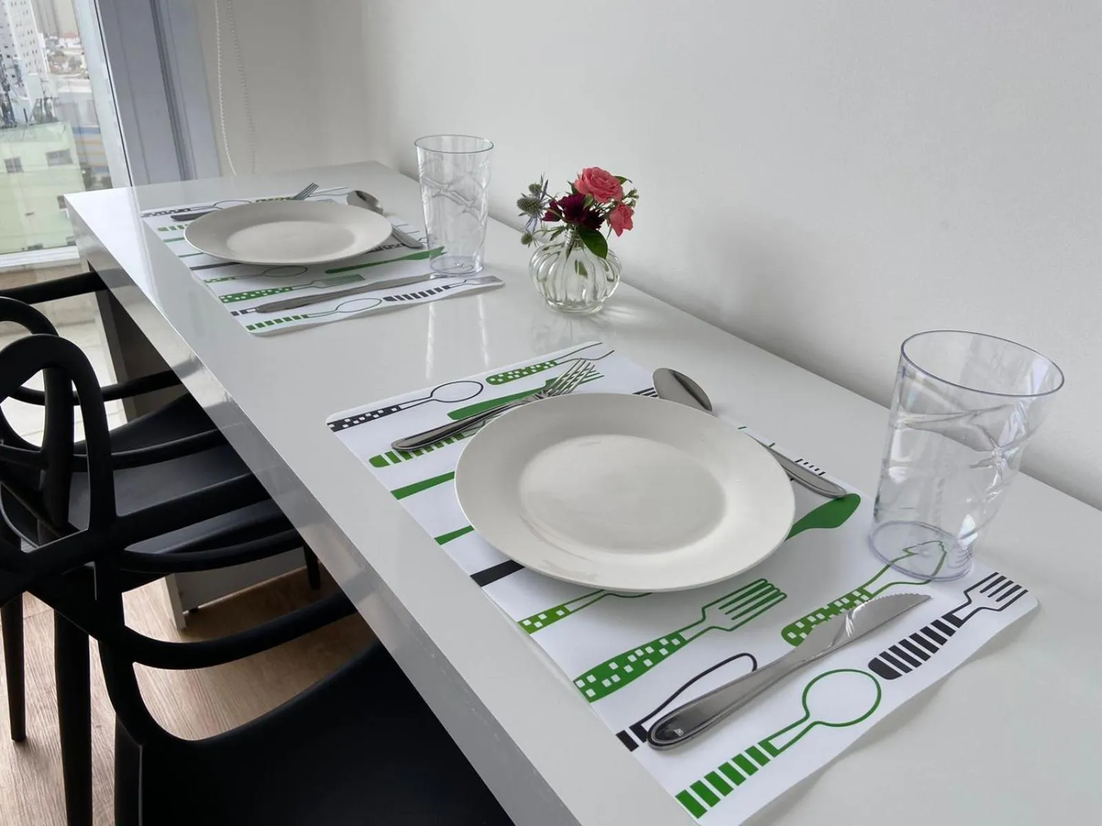 Dining area in 360 Suítes Sé