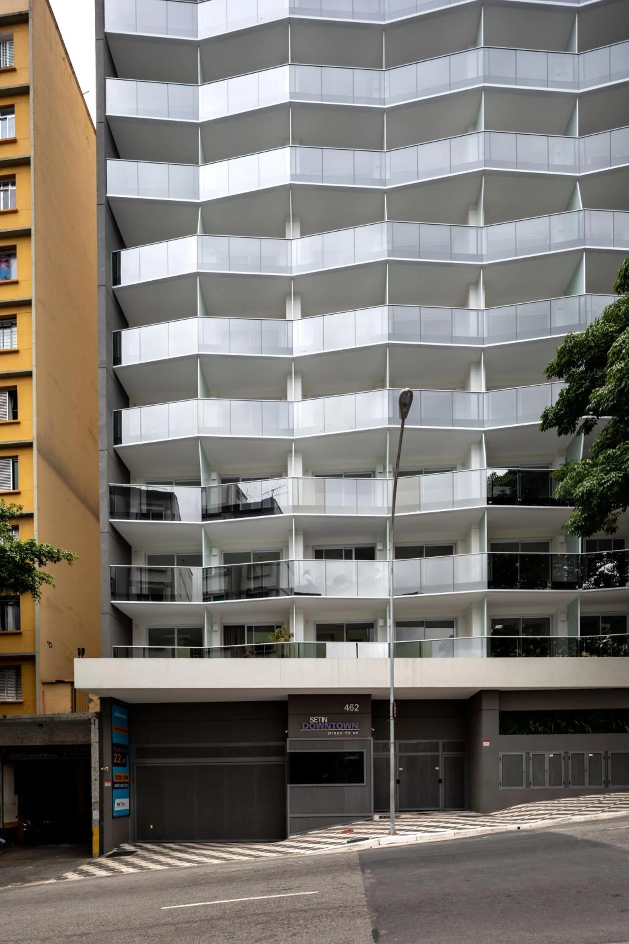 Property building in 360 Suítes Sé