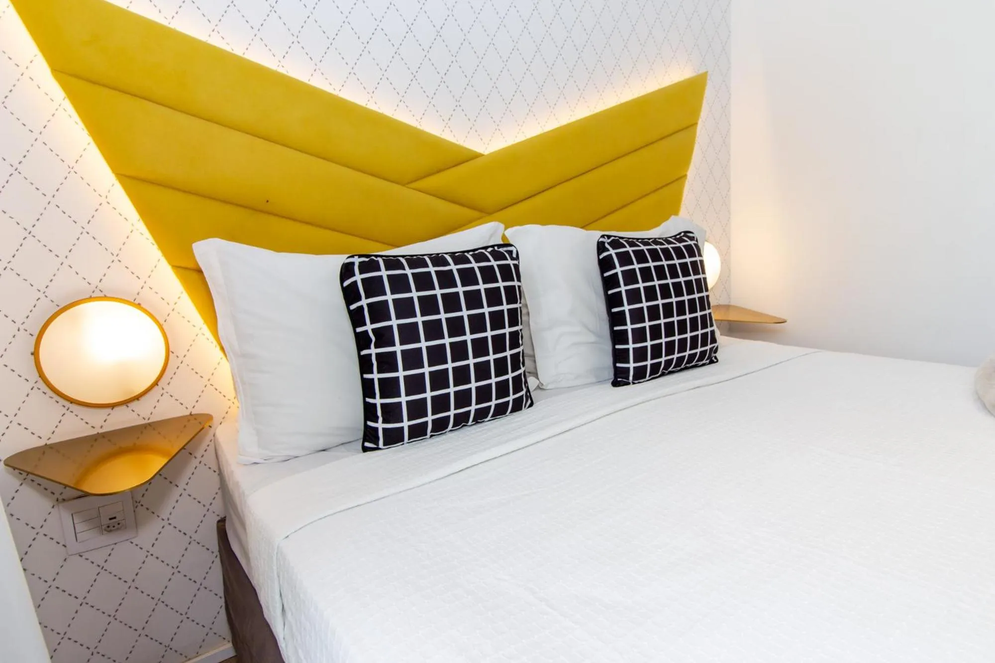 Bed in 360 Suítes Sé