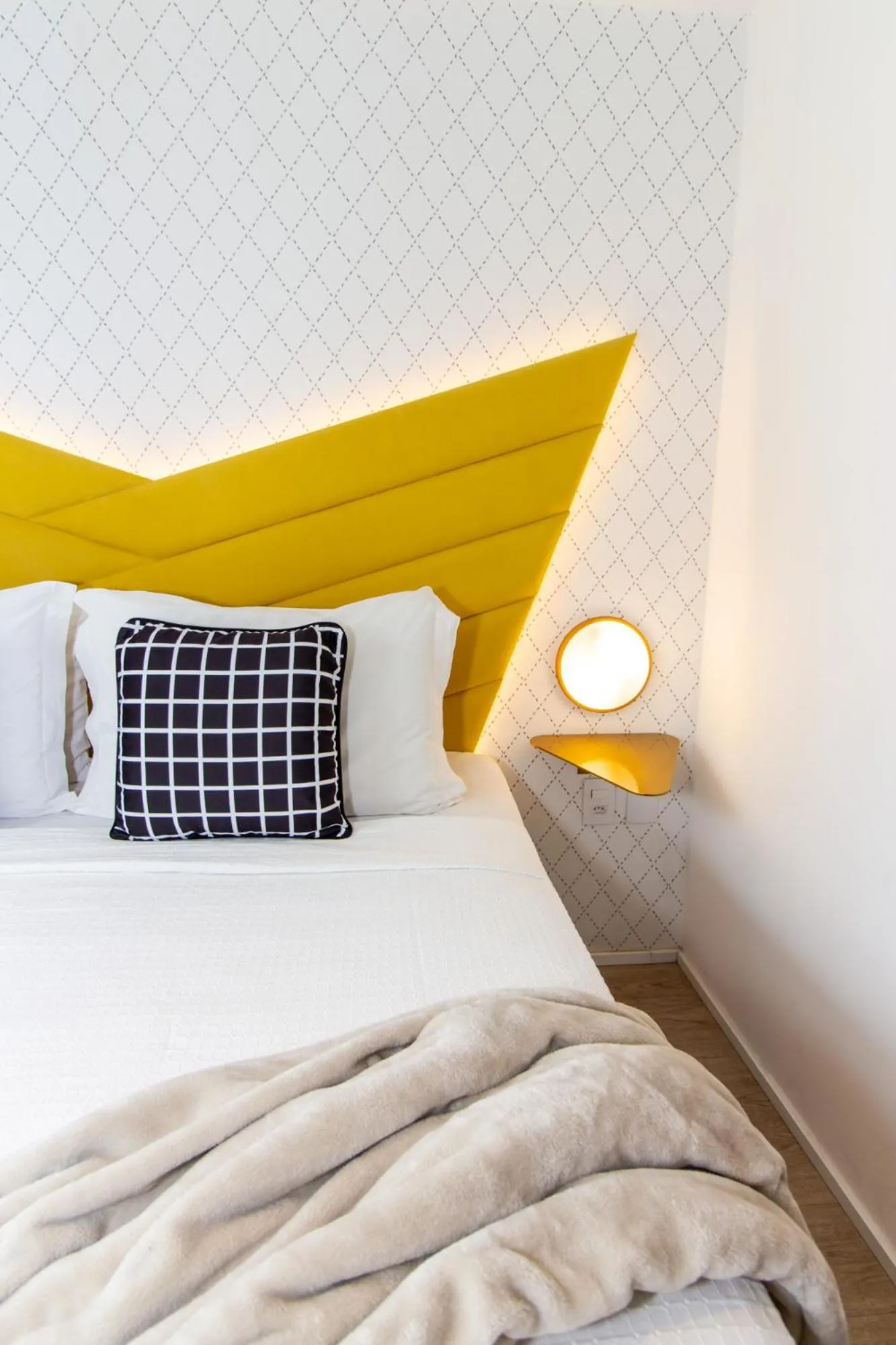 Bed in 360 Suítes Sé