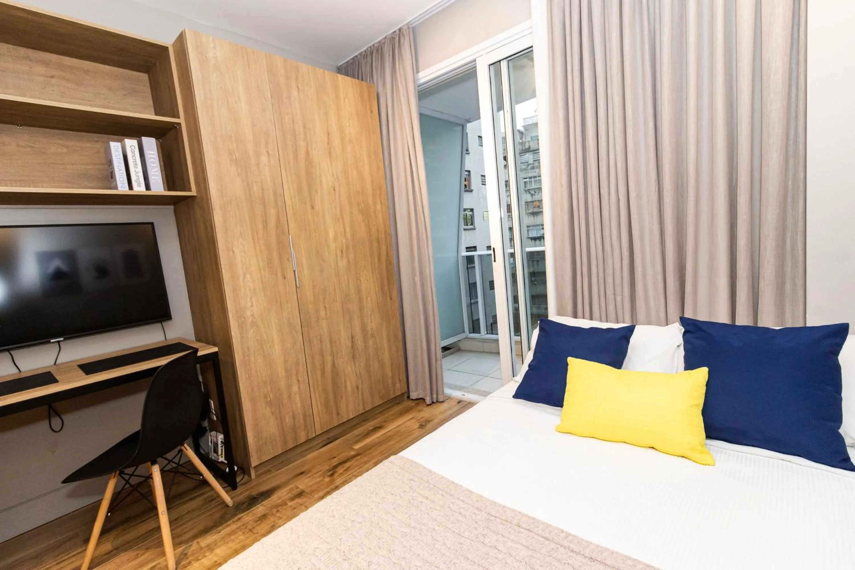 Bed in 360 Suítes Sé