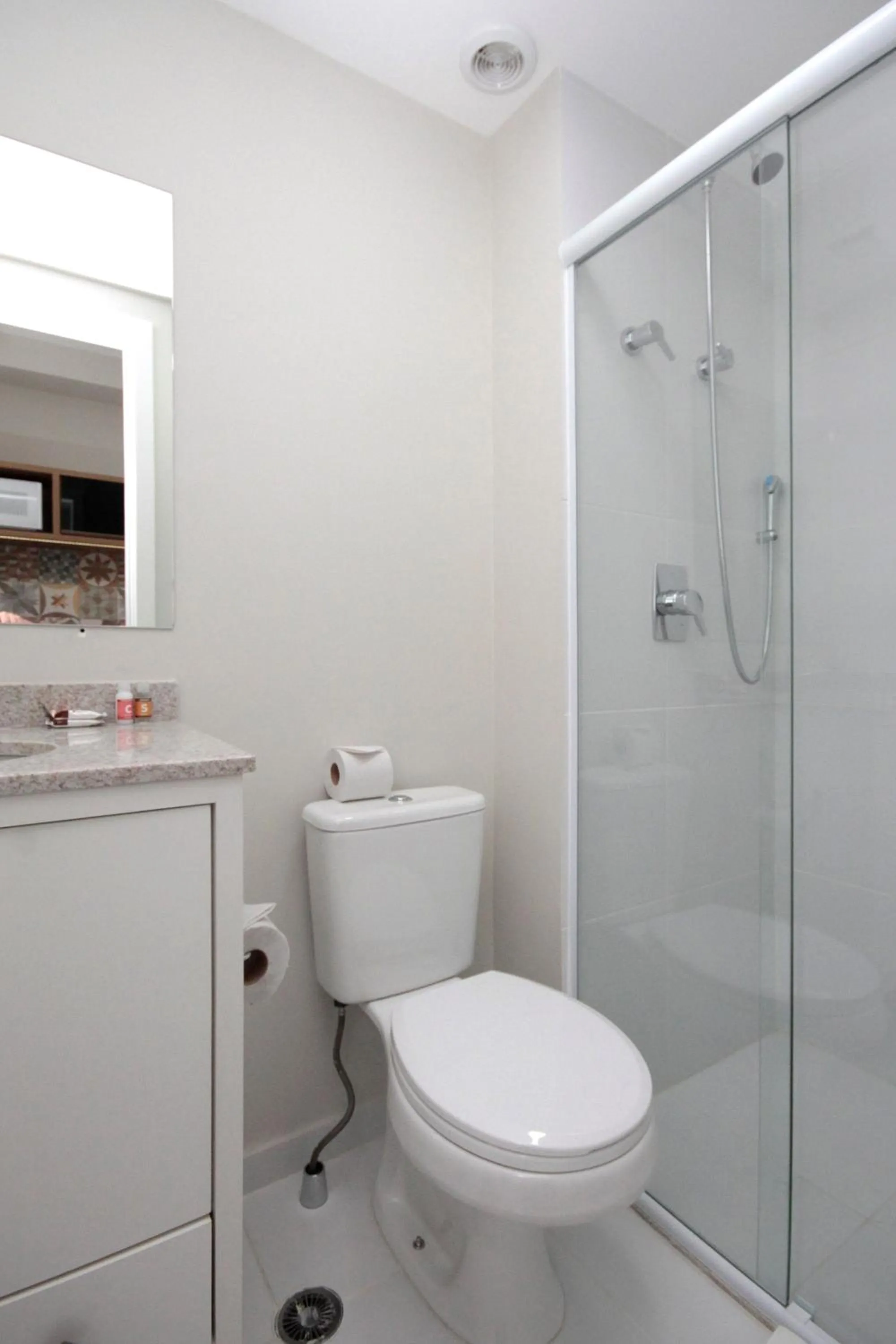 Bathroom in 360 Suítes Sé