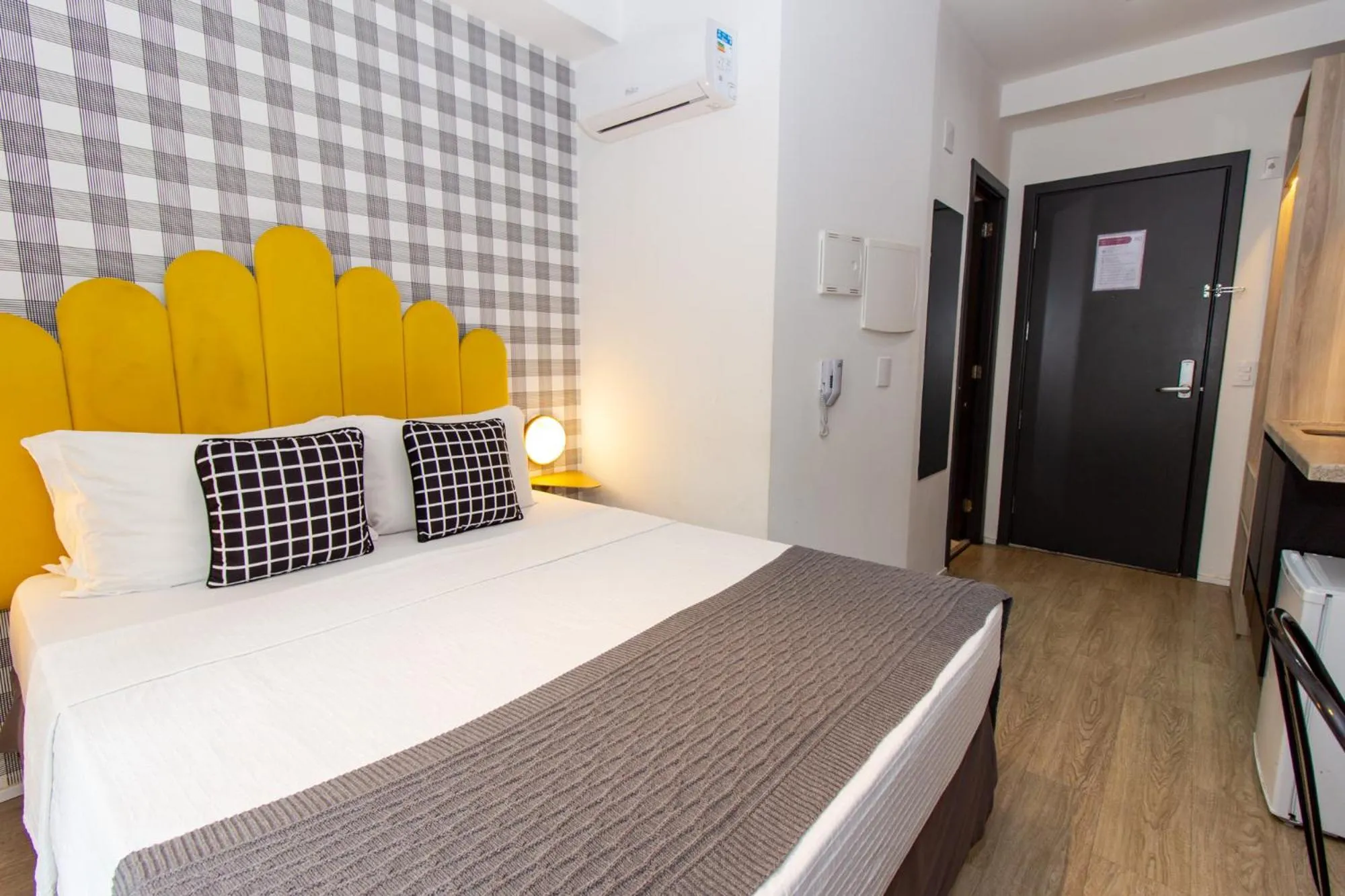 Bedroom, Bed in 360 Suítes Sé