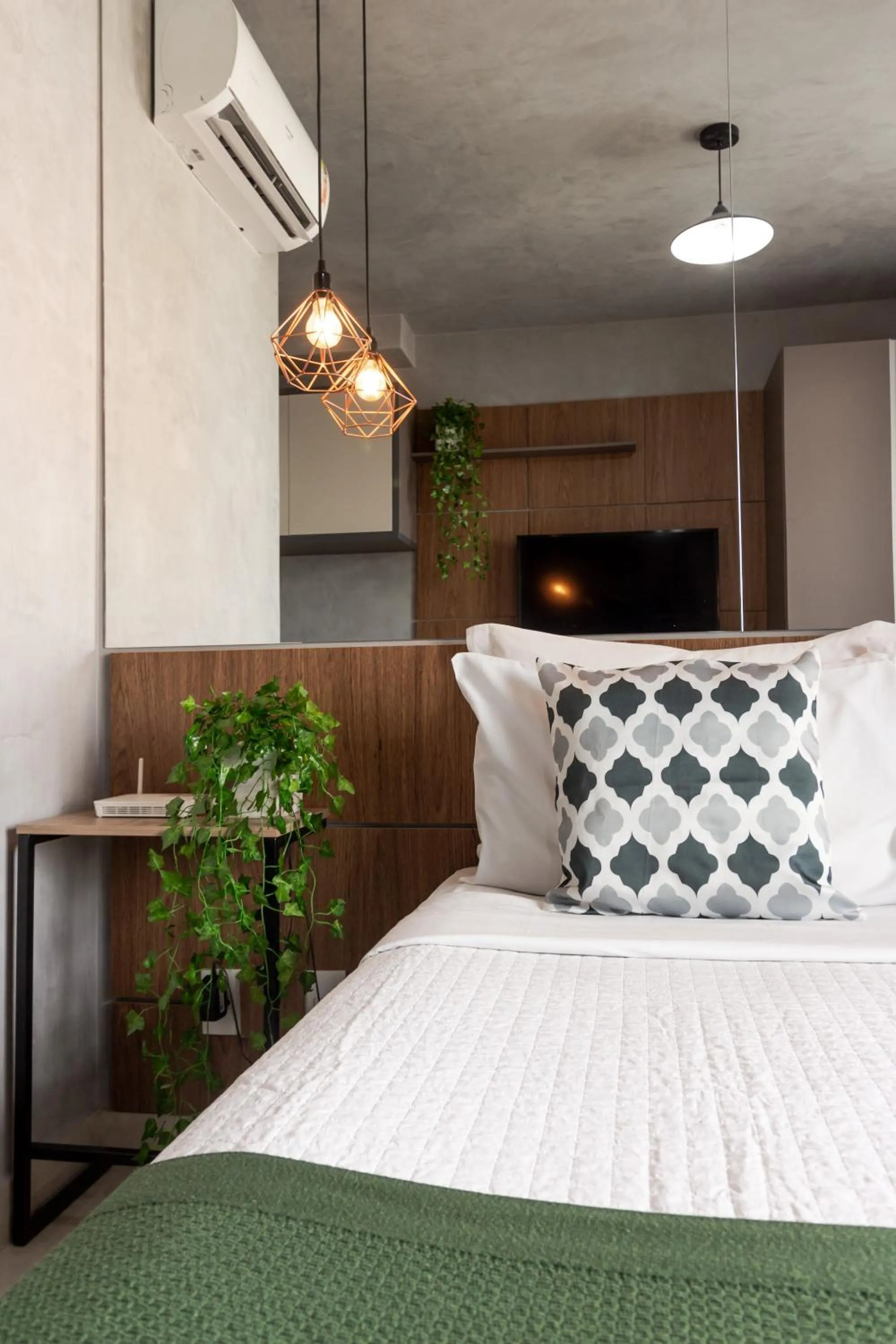 Bed in 360 Suítes Sé