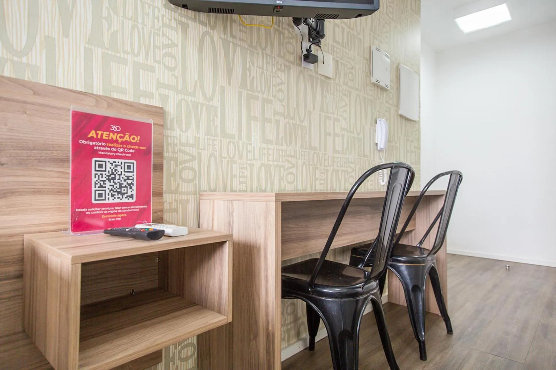 Dining area in 360 Suítes Sé