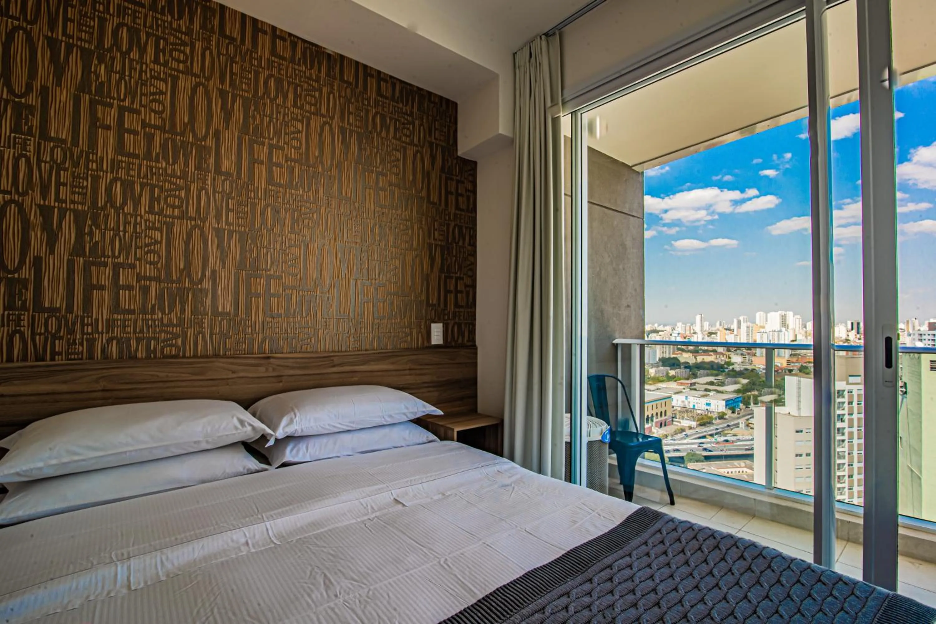 Bedroom, Bed in 360 Suítes Sé