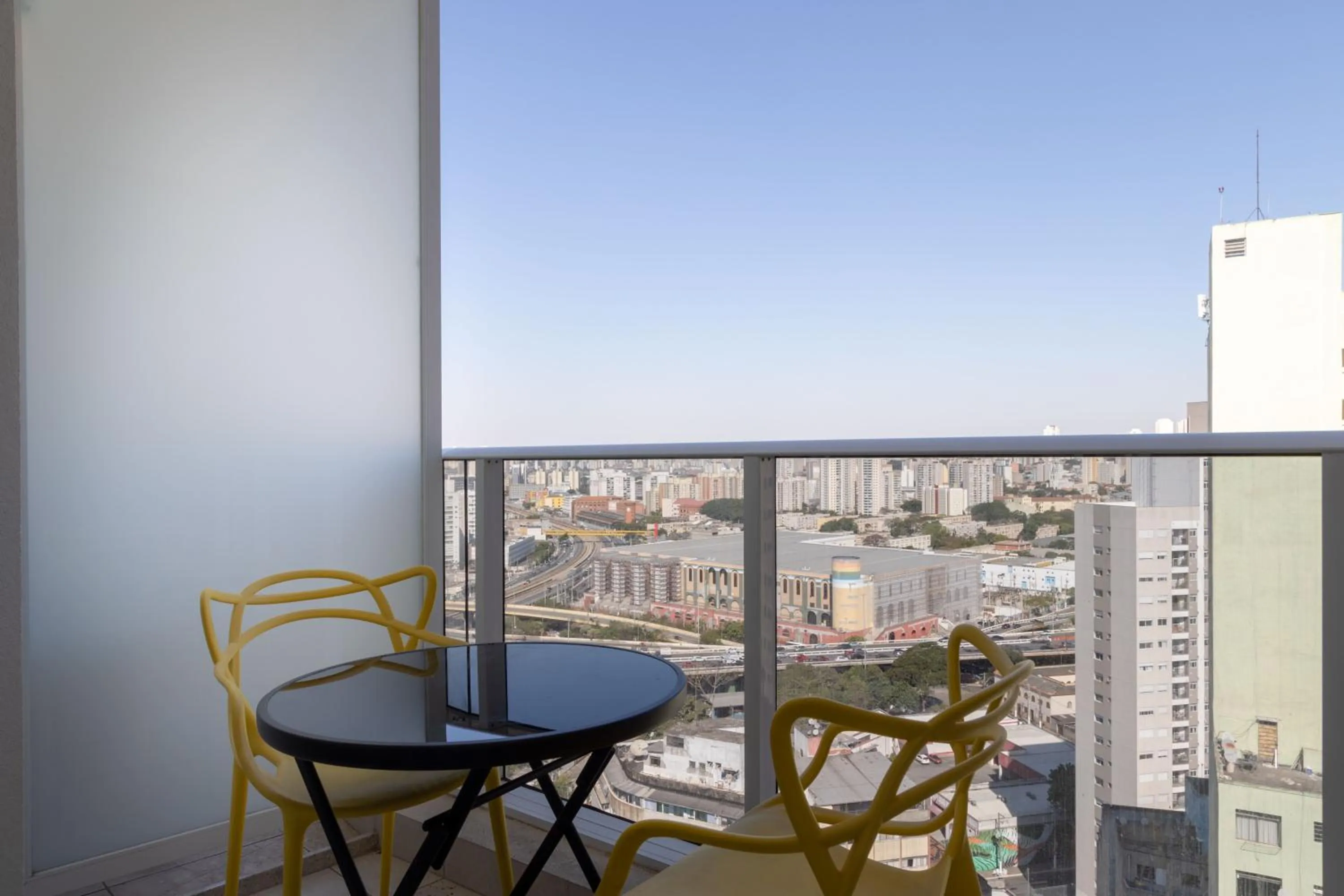 Balcony/Terrace in 360 Suítes Sé