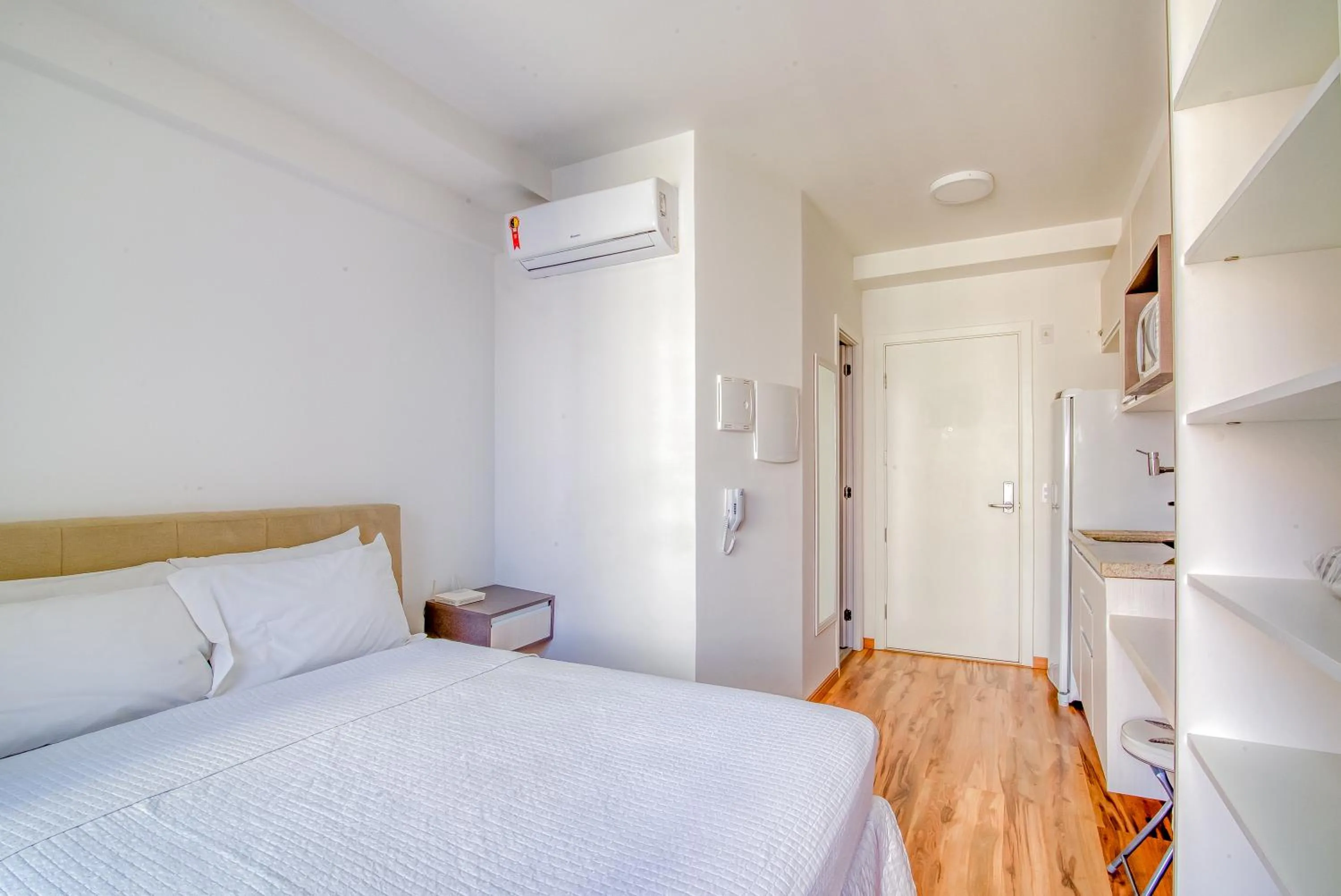 Bedroom, Bed in 360 Suítes Sé