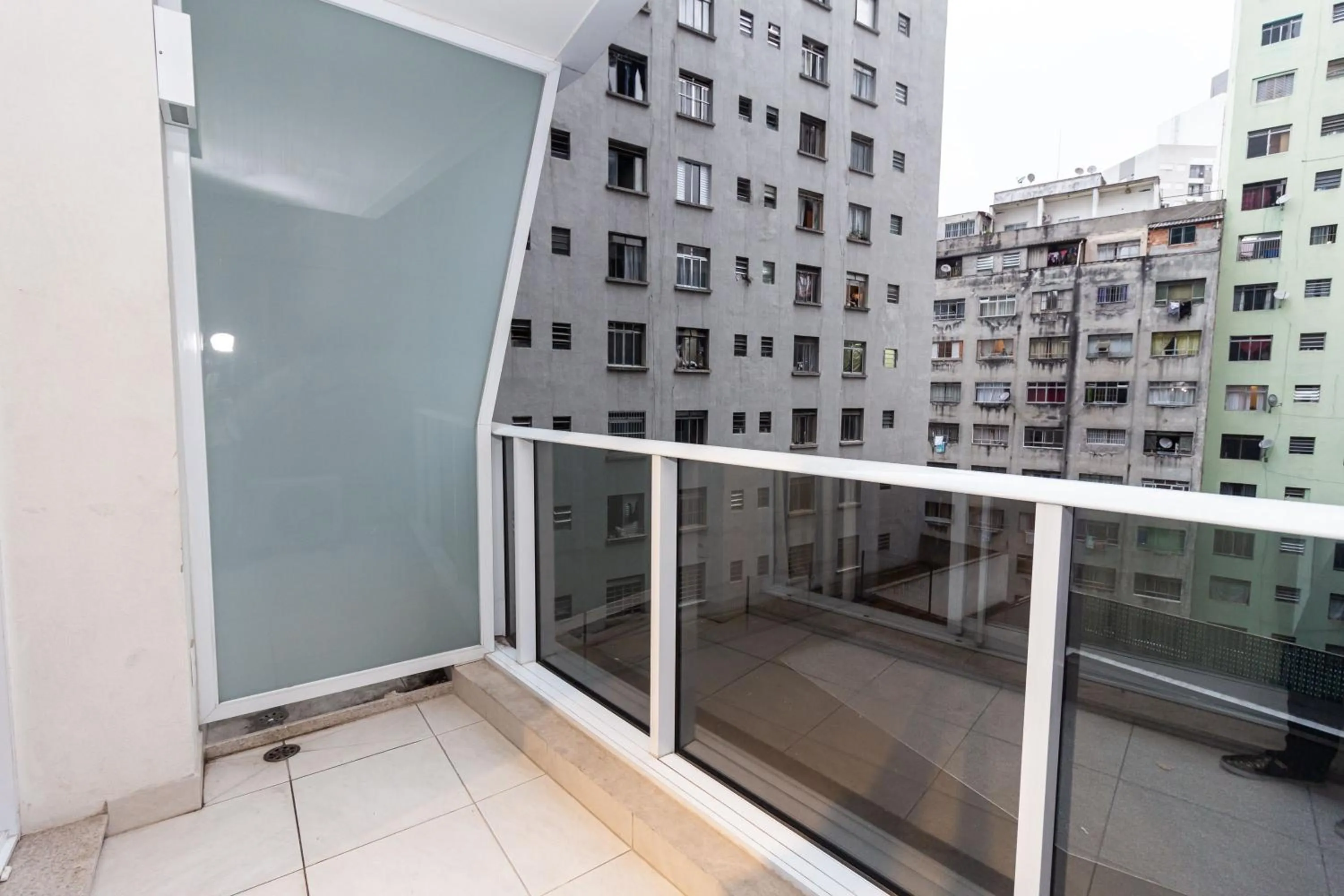 Balcony/Terrace in 360 Suítes Sé