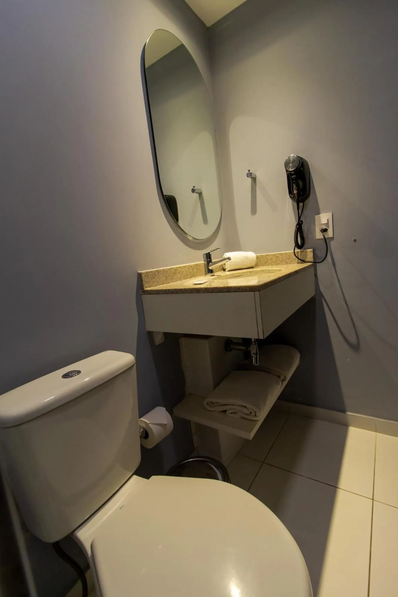 Bathroom in 360 Suítes Sé