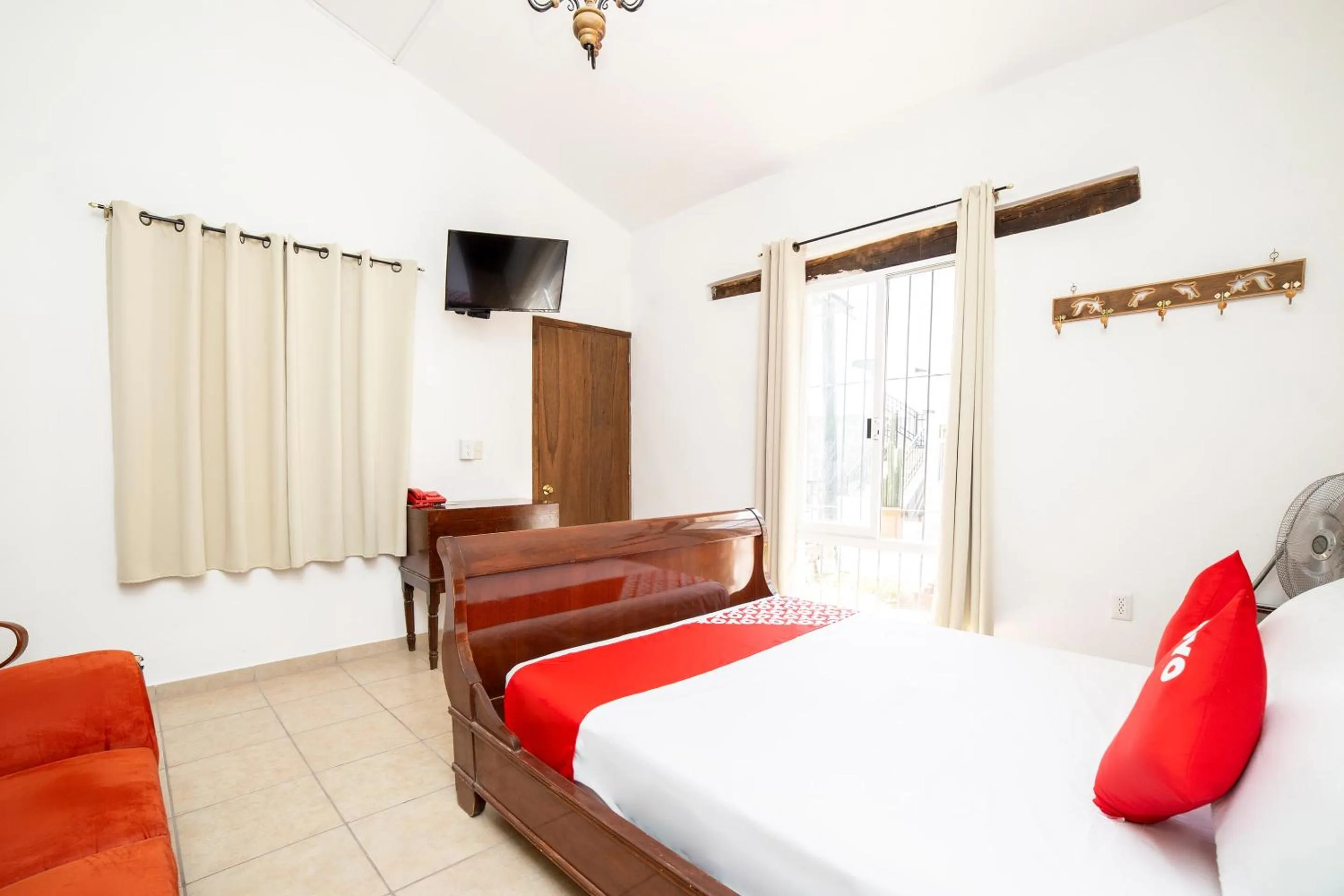 Bedroom, Bed in Hotel Villas De San Miguel Media Luna