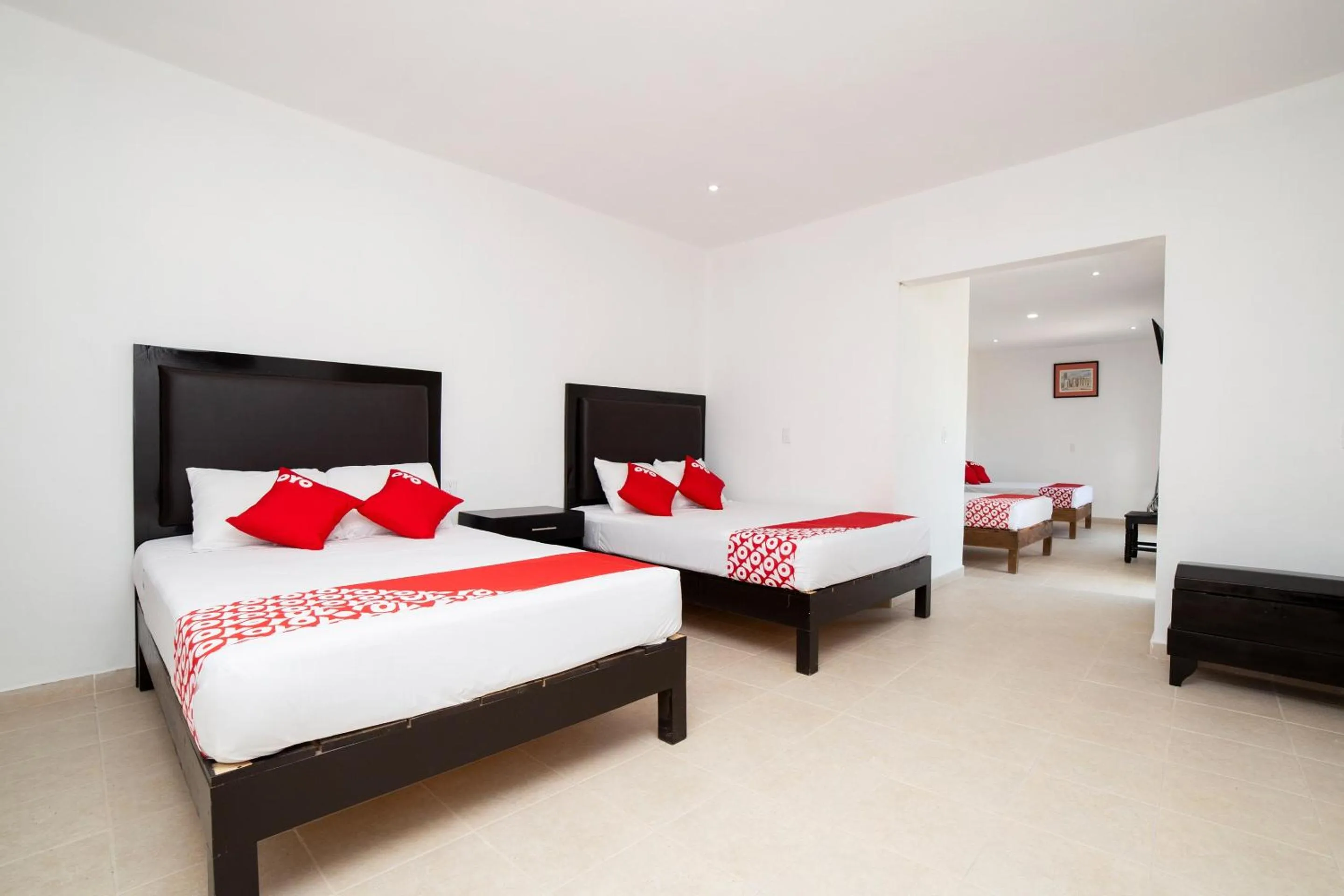 Bedroom, Bed in Hotel Villas De San Miguel Media Luna