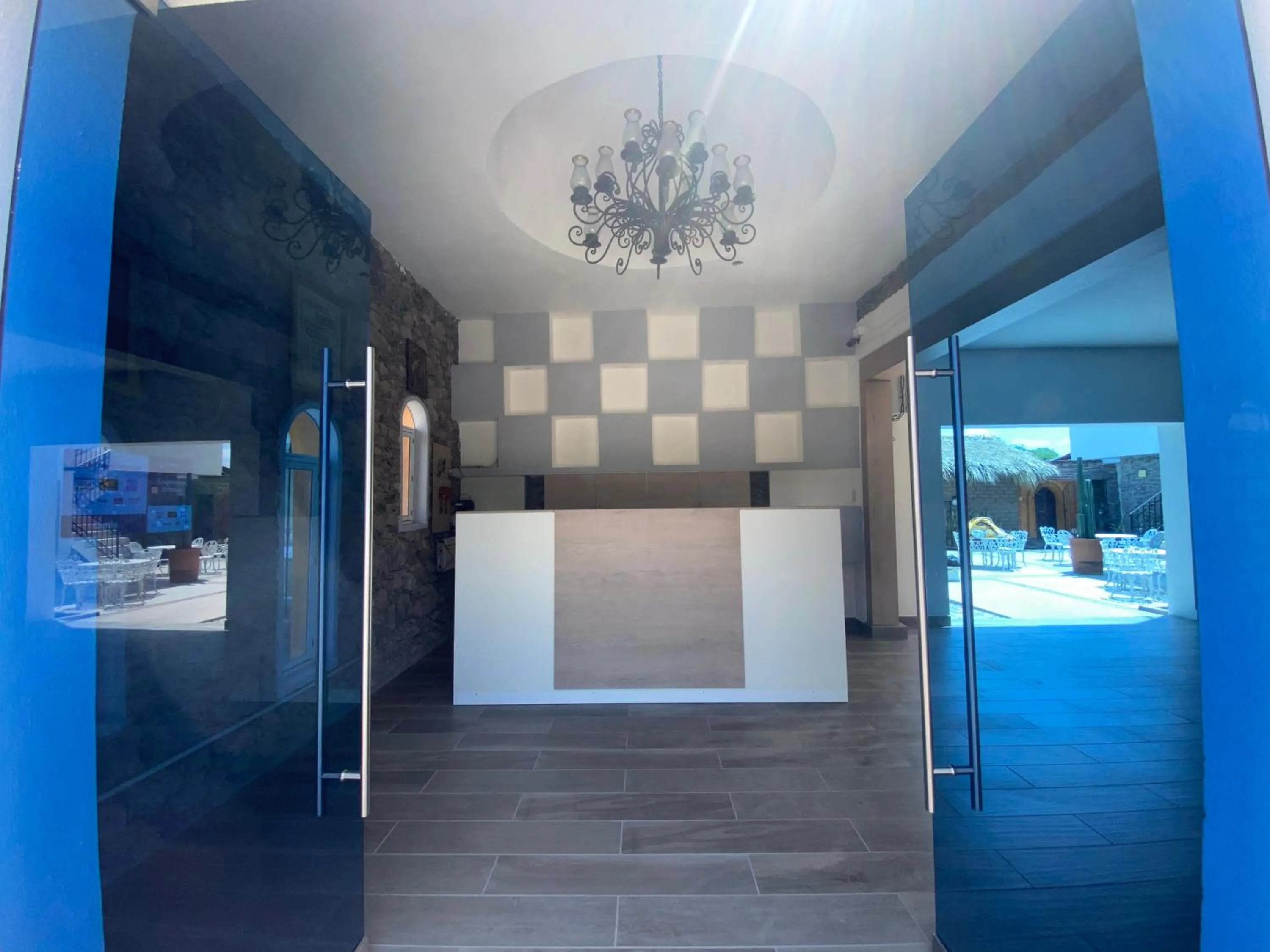 Lobby or reception in Hotel Villas De San Miguel Media Luna