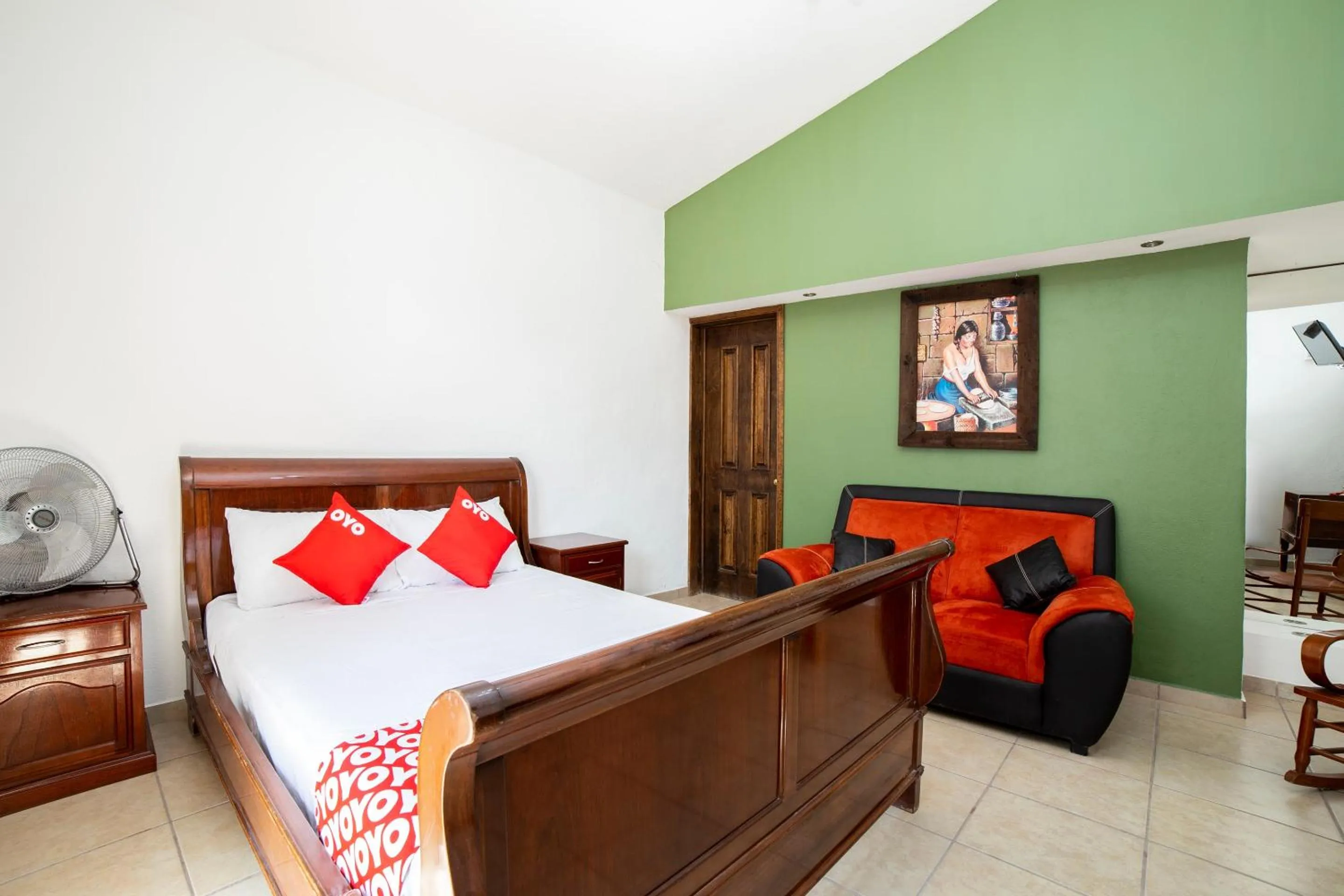 Bedroom, Bed in Hotel Villas De San Miguel Media Luna