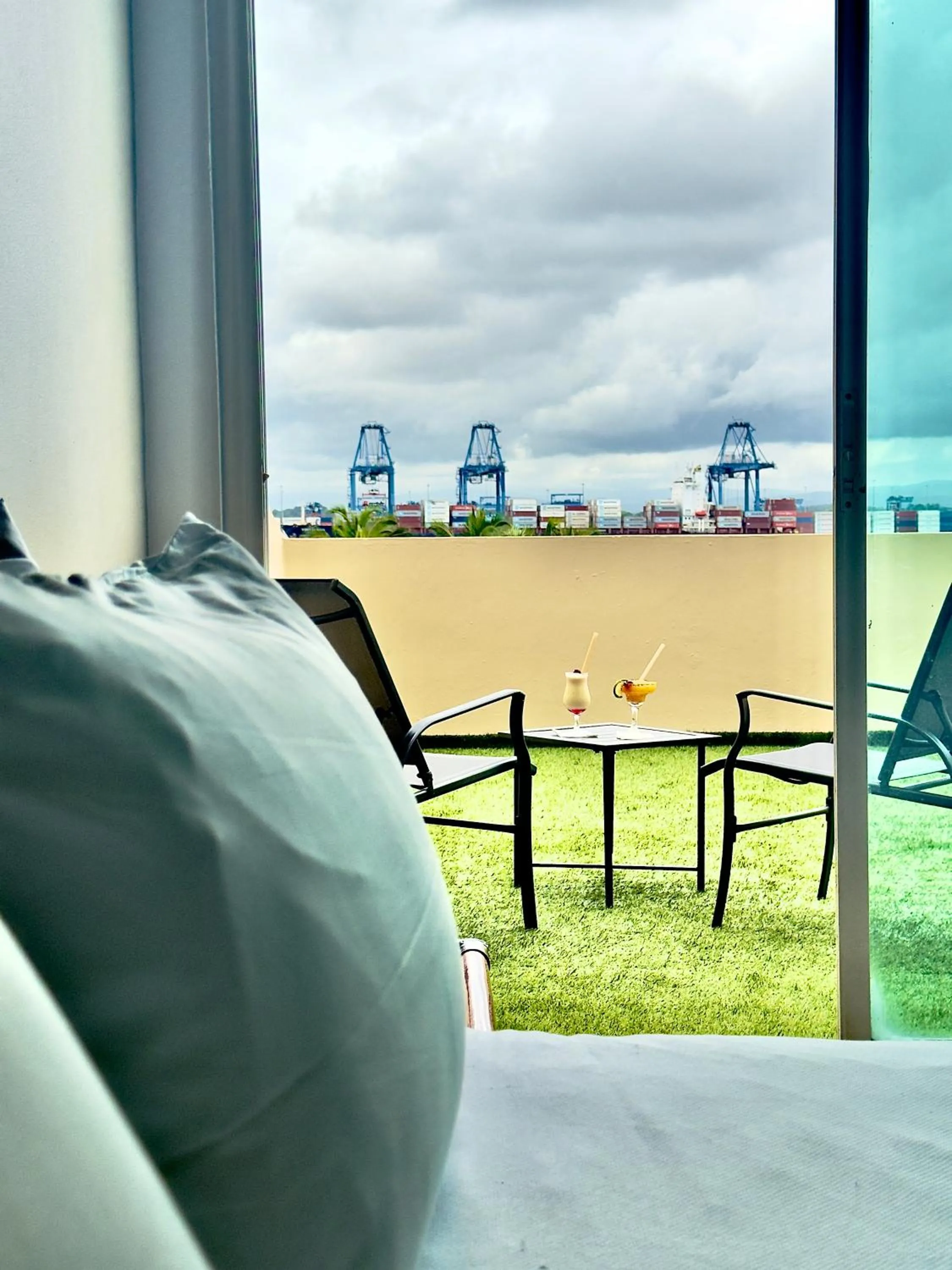 Balcony/Terrace in Radisson Colon 2,000 Hotel & Casino