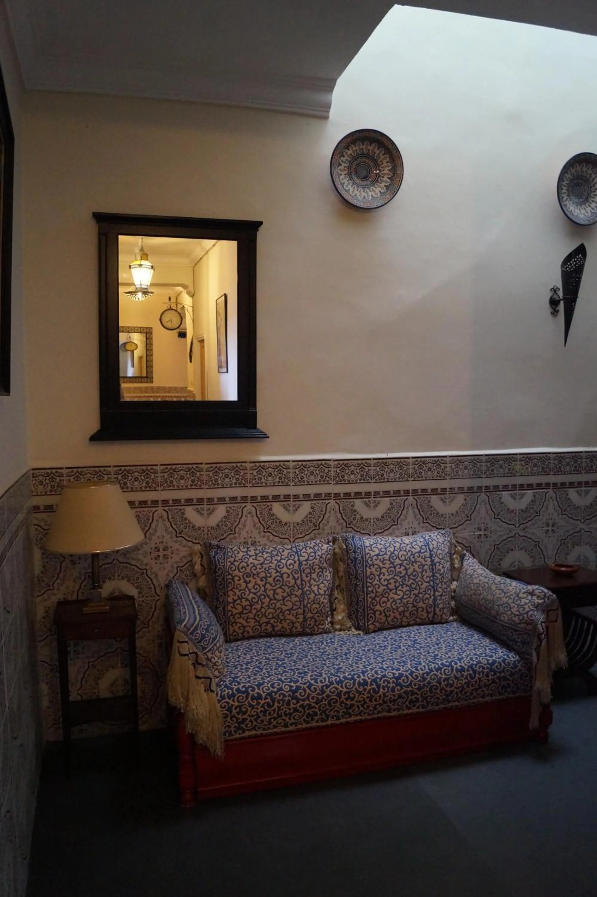 Lobby or reception in Dar Omar Khayam