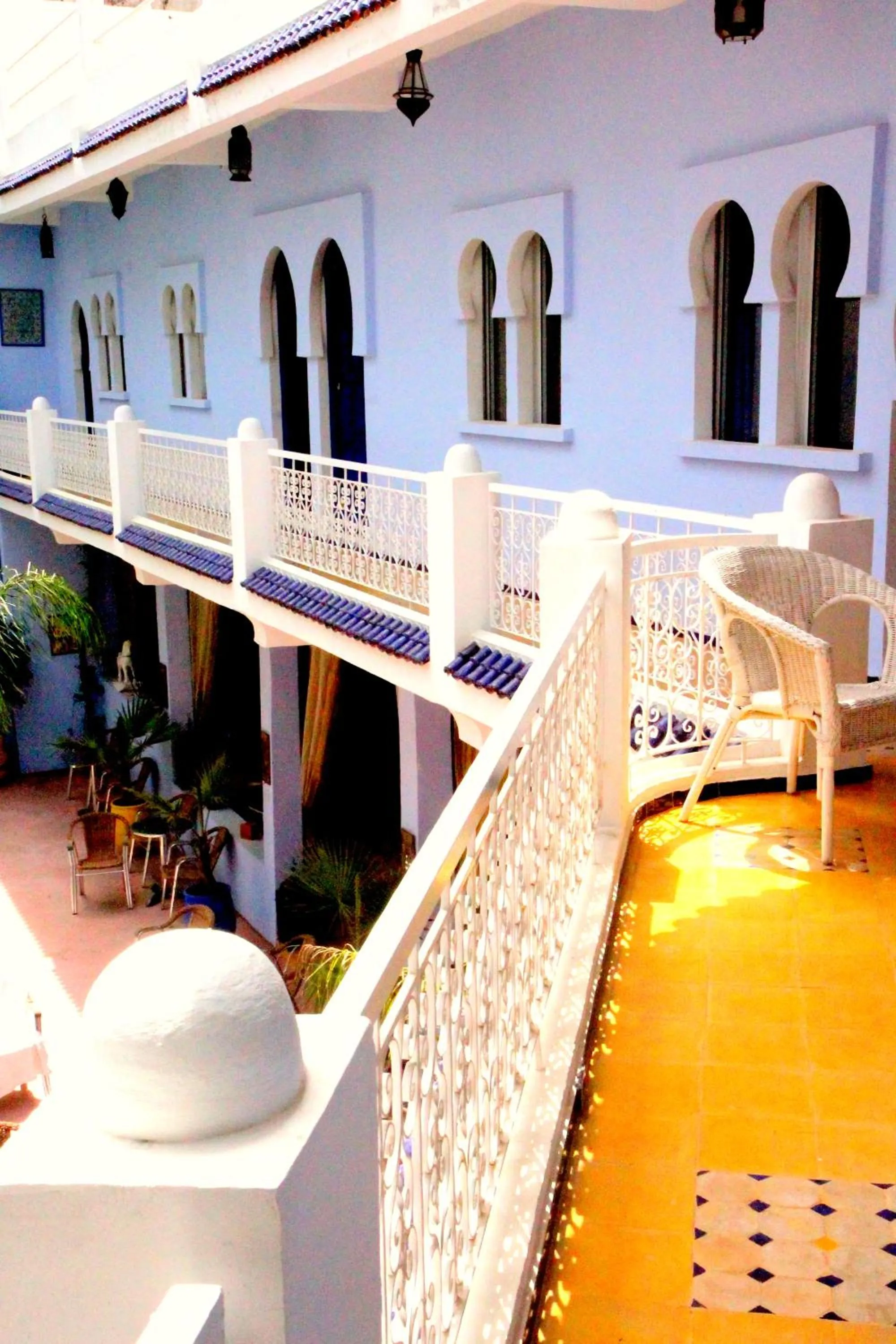 Patio in Dar Omar Khayam