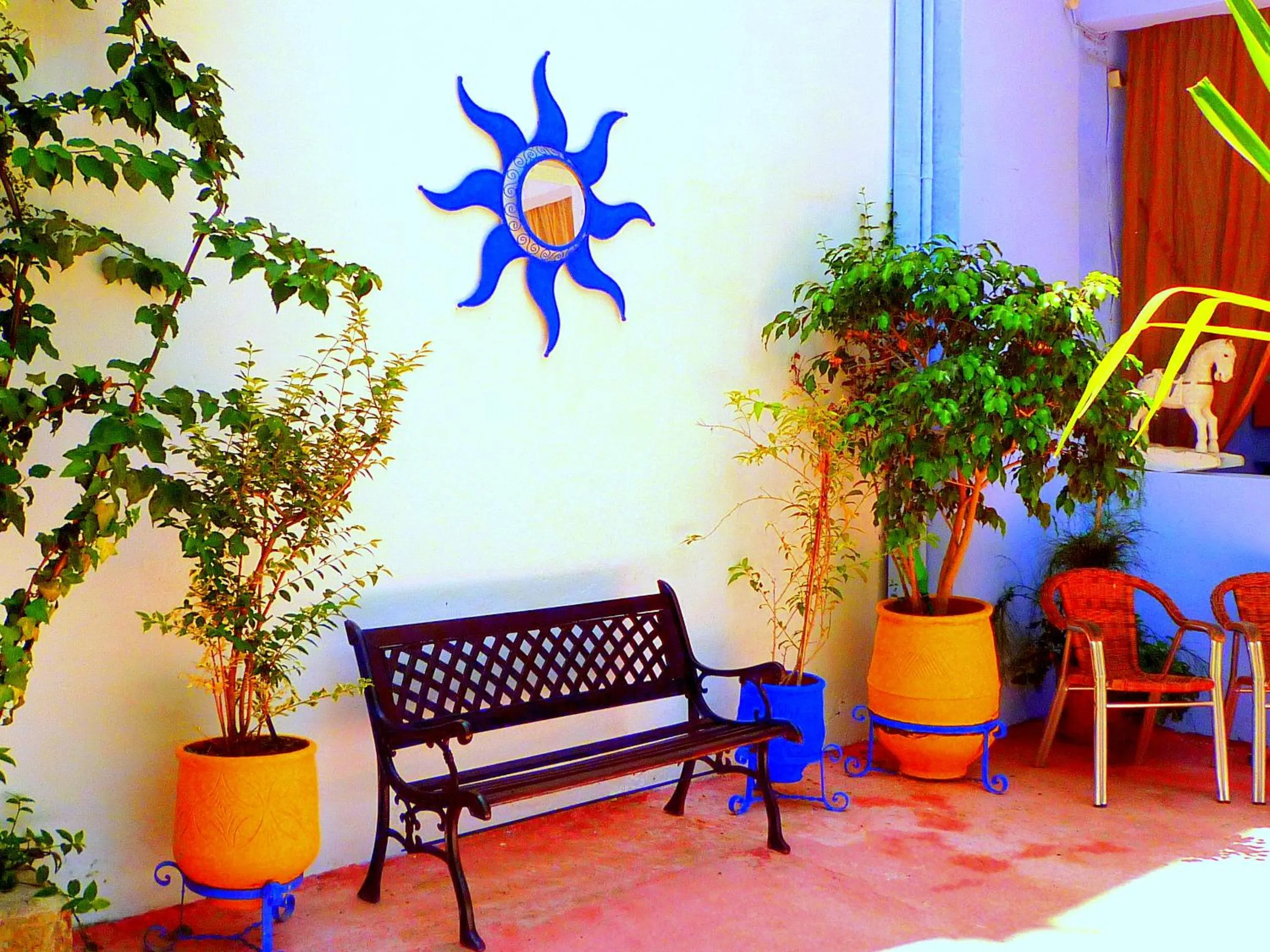 Patio in Dar Omar Khayam