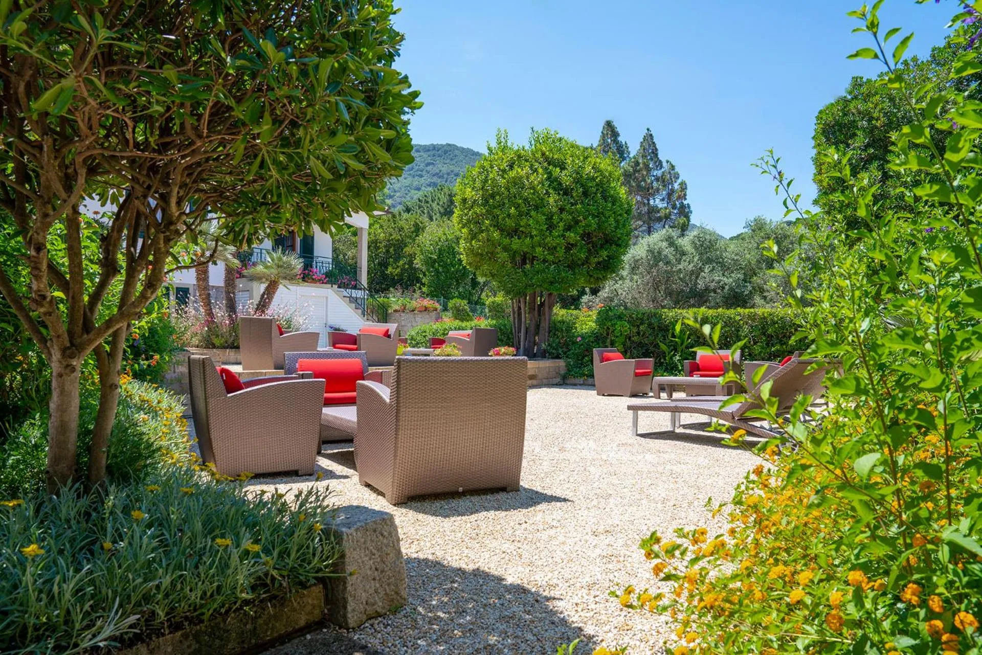 Garden in Boutique Hotel Ilio