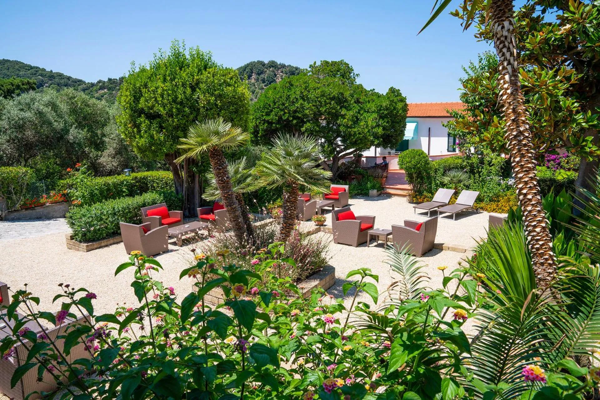 Garden in Boutique Hotel Ilio