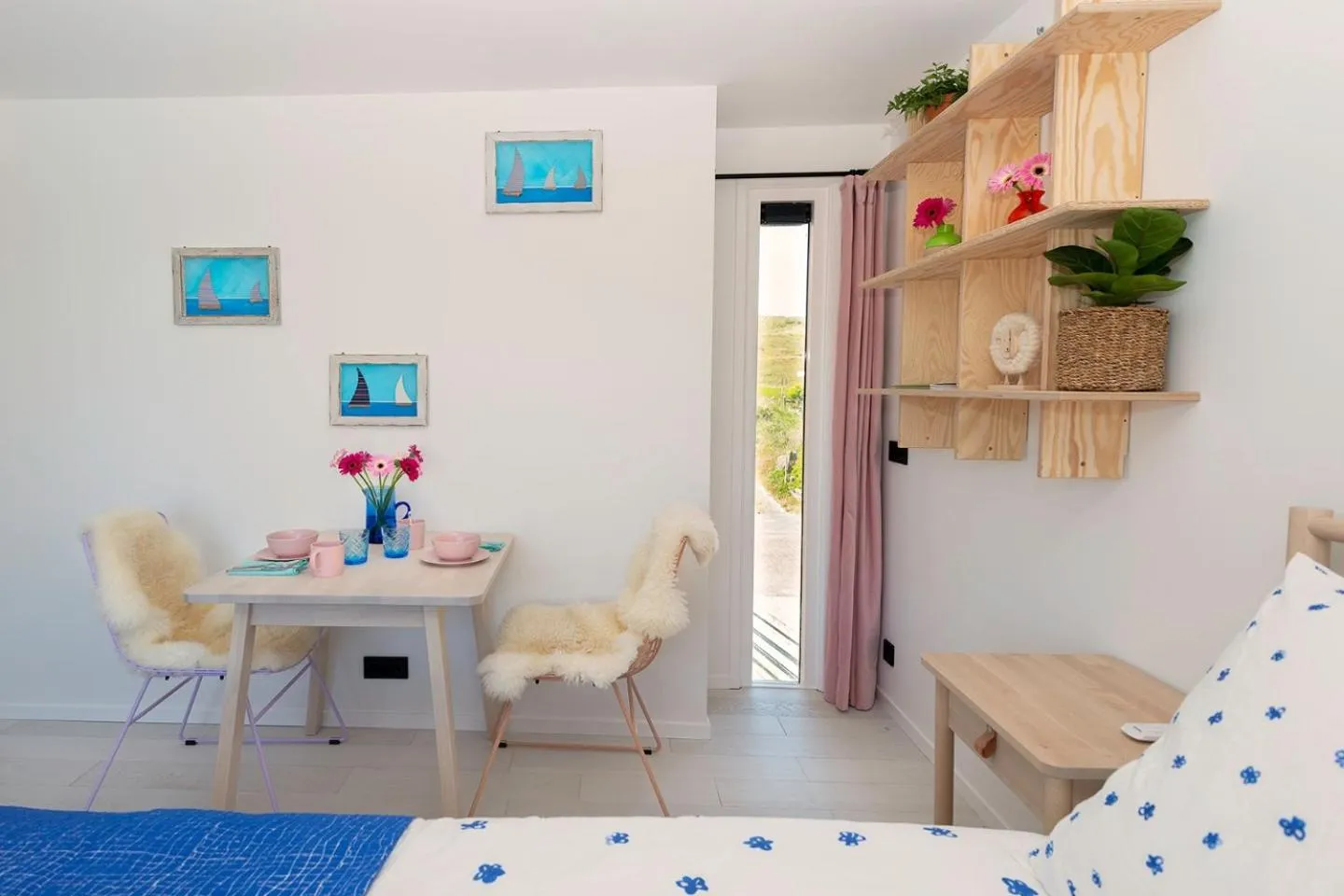 Seating area in B&B Duinblick