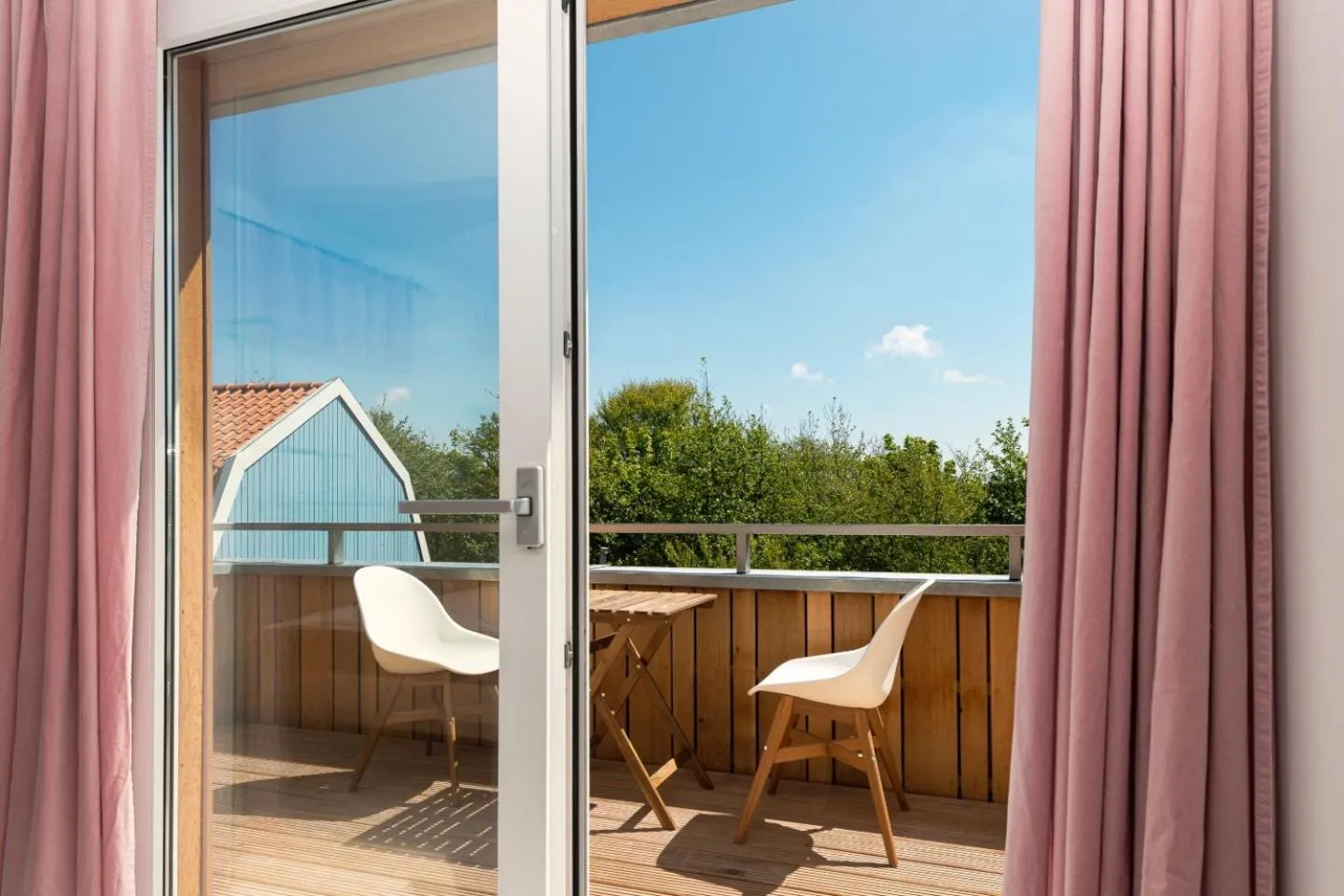 View (from property/room) in B&B Duinblick