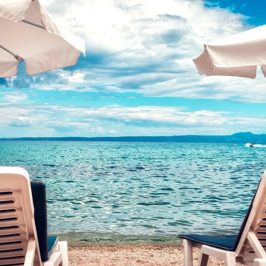Beach in Hanioti GrandOtel