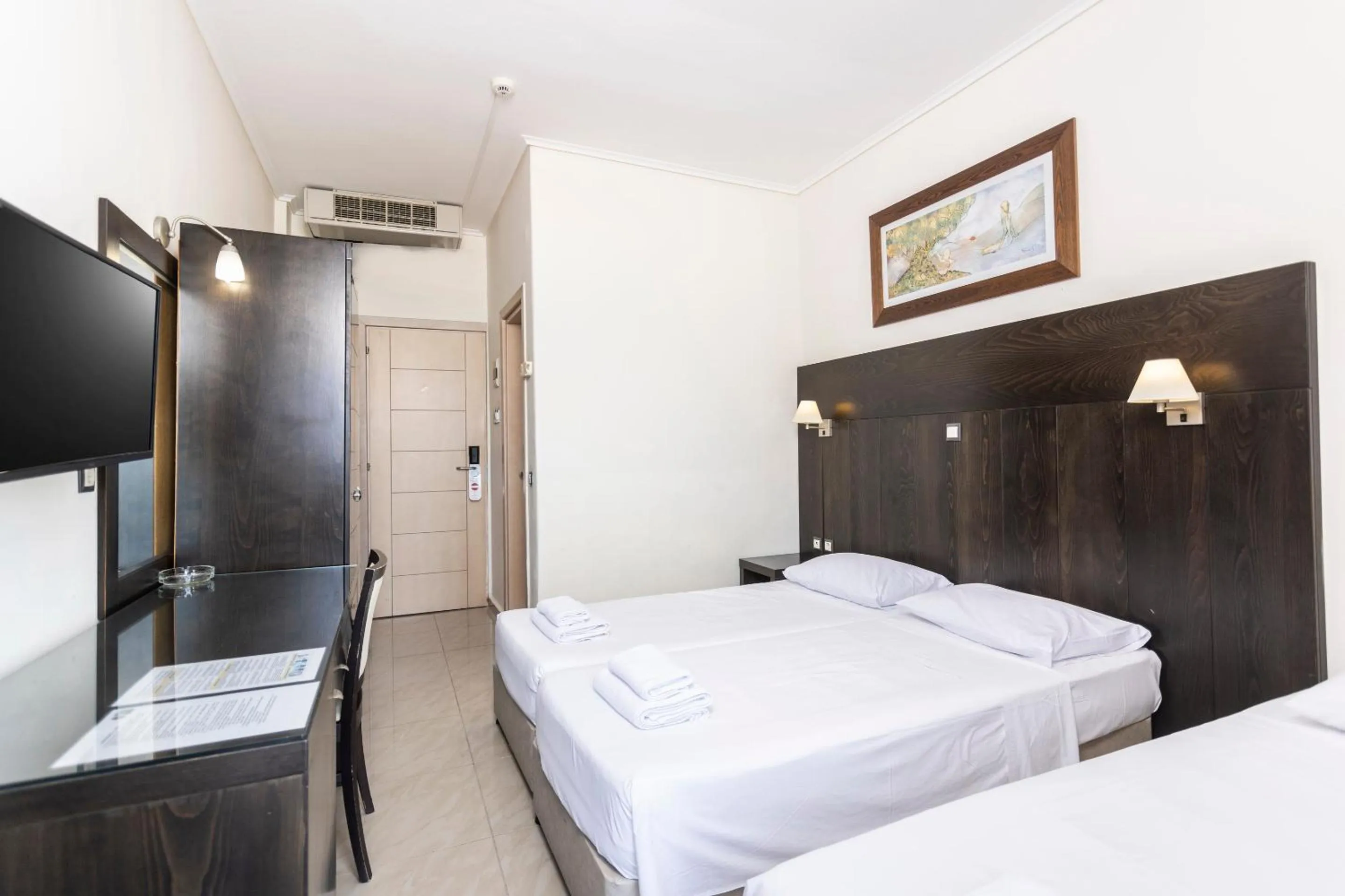 Bed in Hanioti GrandOtel