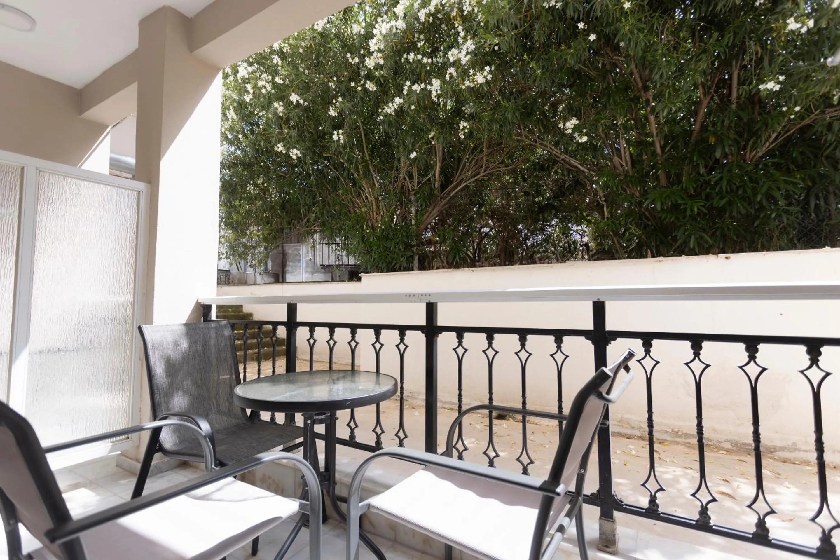 Balcony/Terrace in Hanioti GrandOtel