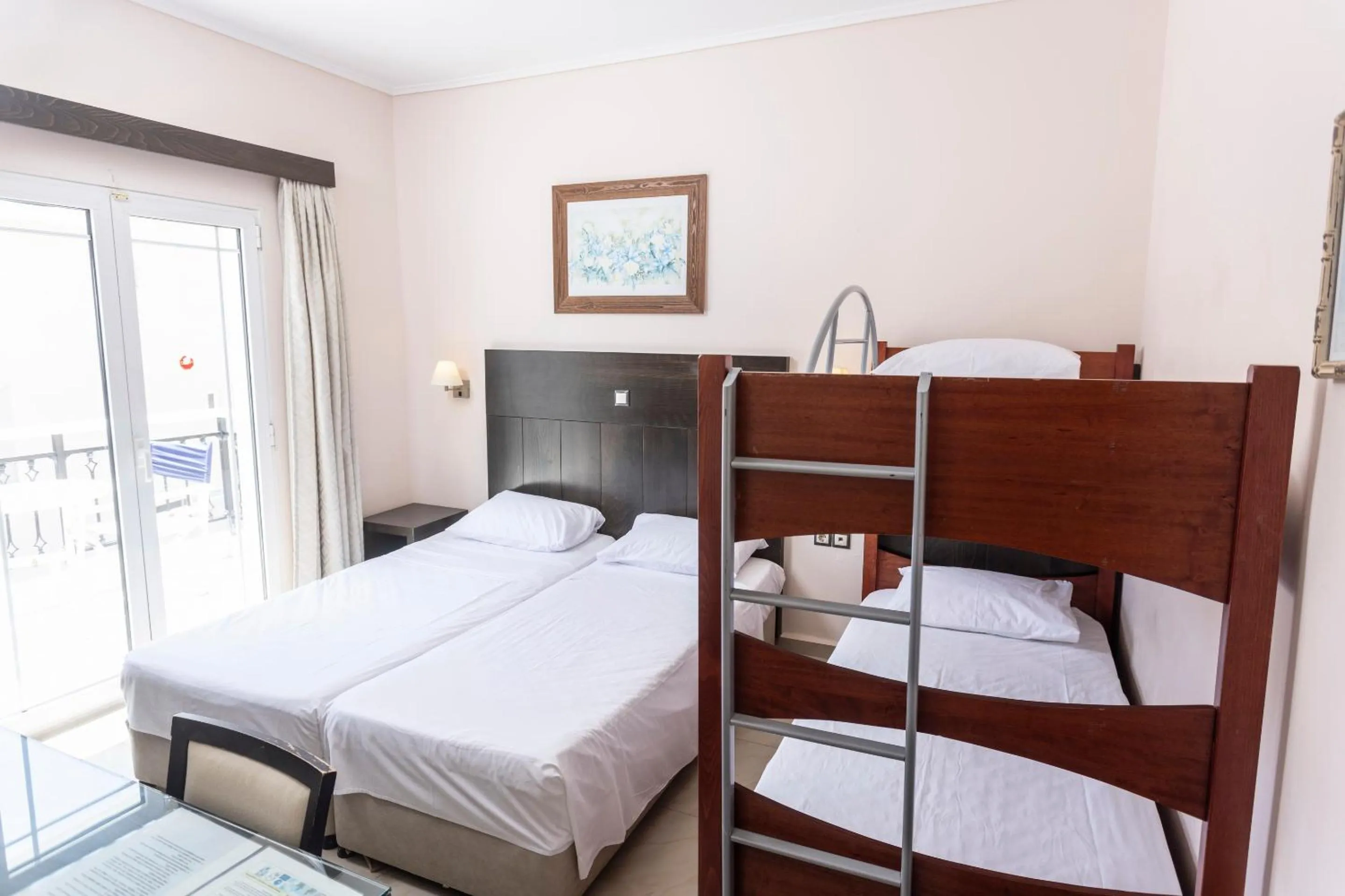 Bed in Hanioti GrandOtel