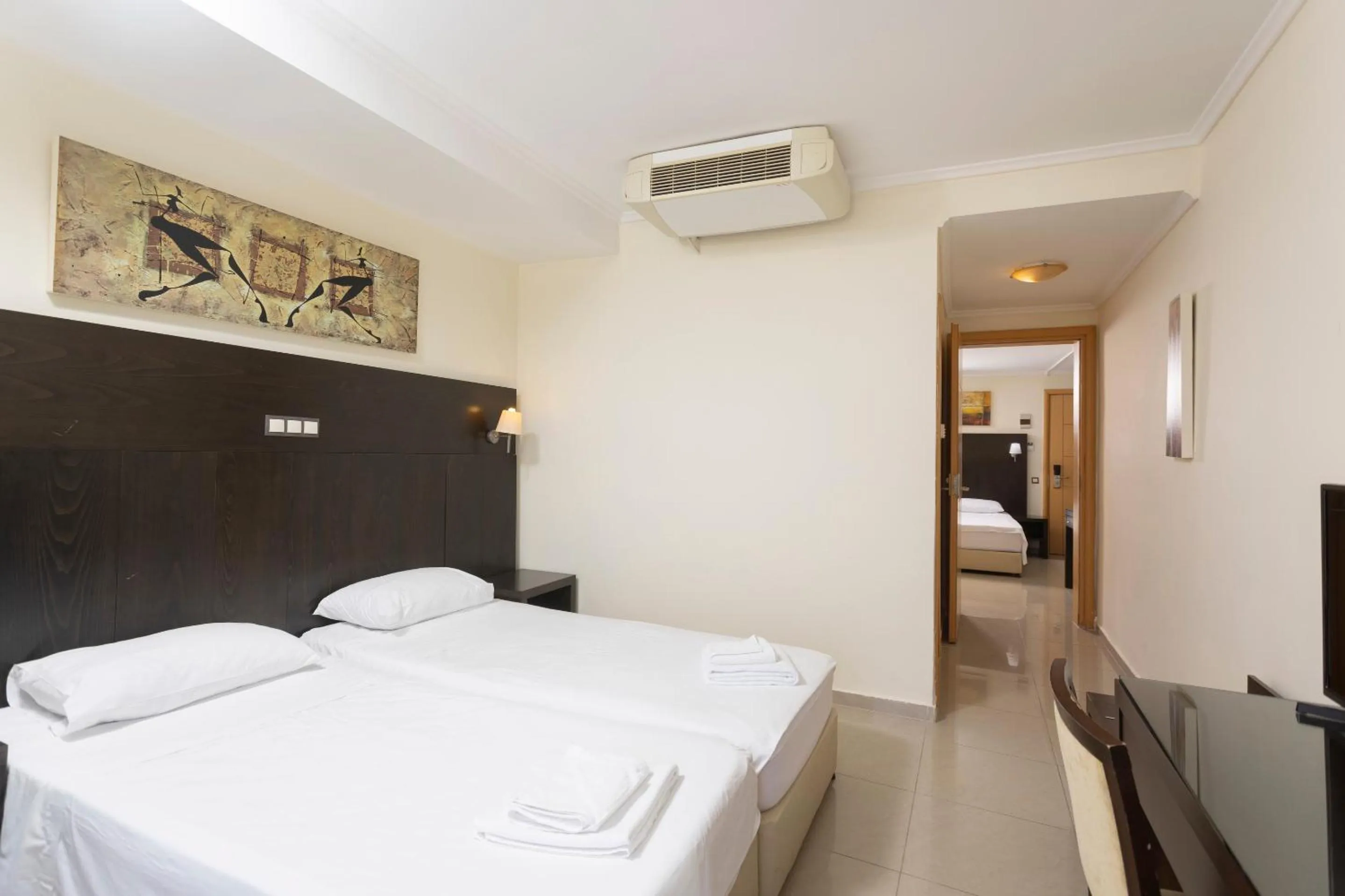 Bed in Hanioti GrandOtel