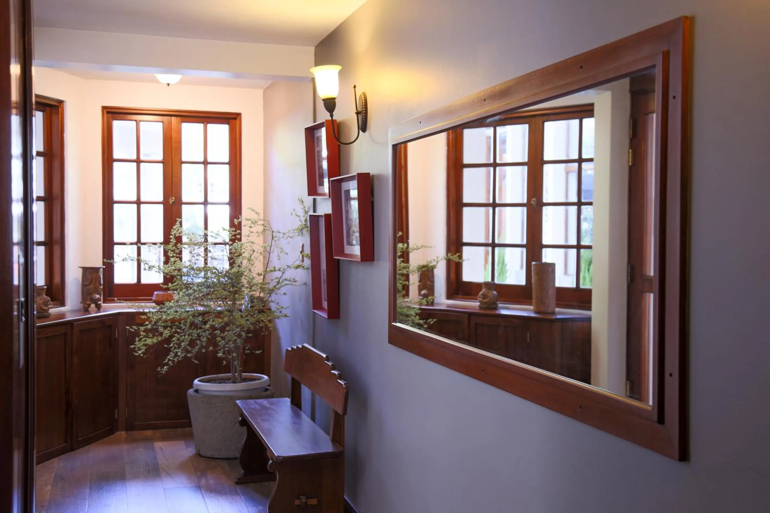 Lobby or reception in Hotel Residencia del Sol