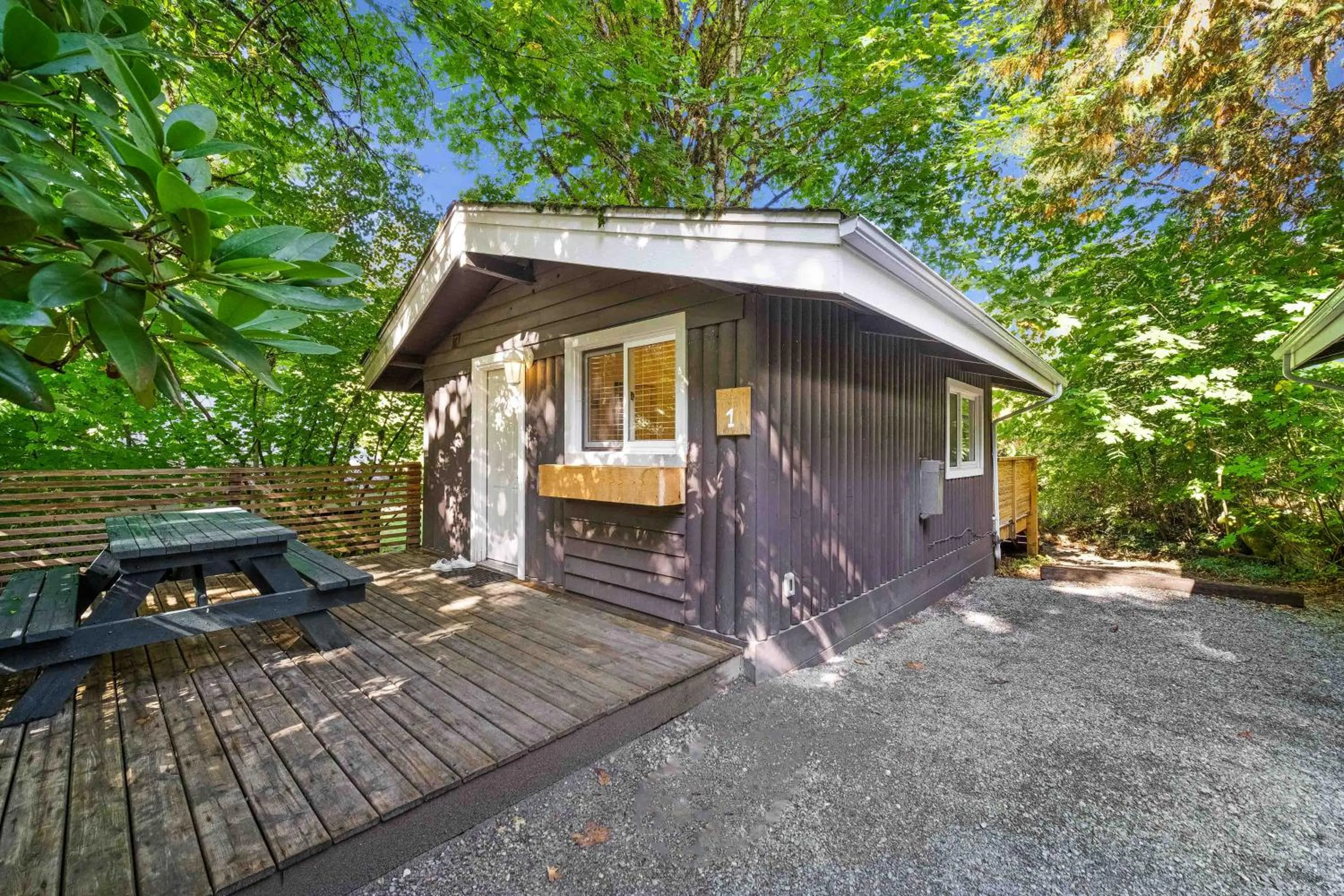 Property building in Sunwolf Riverside Cabins