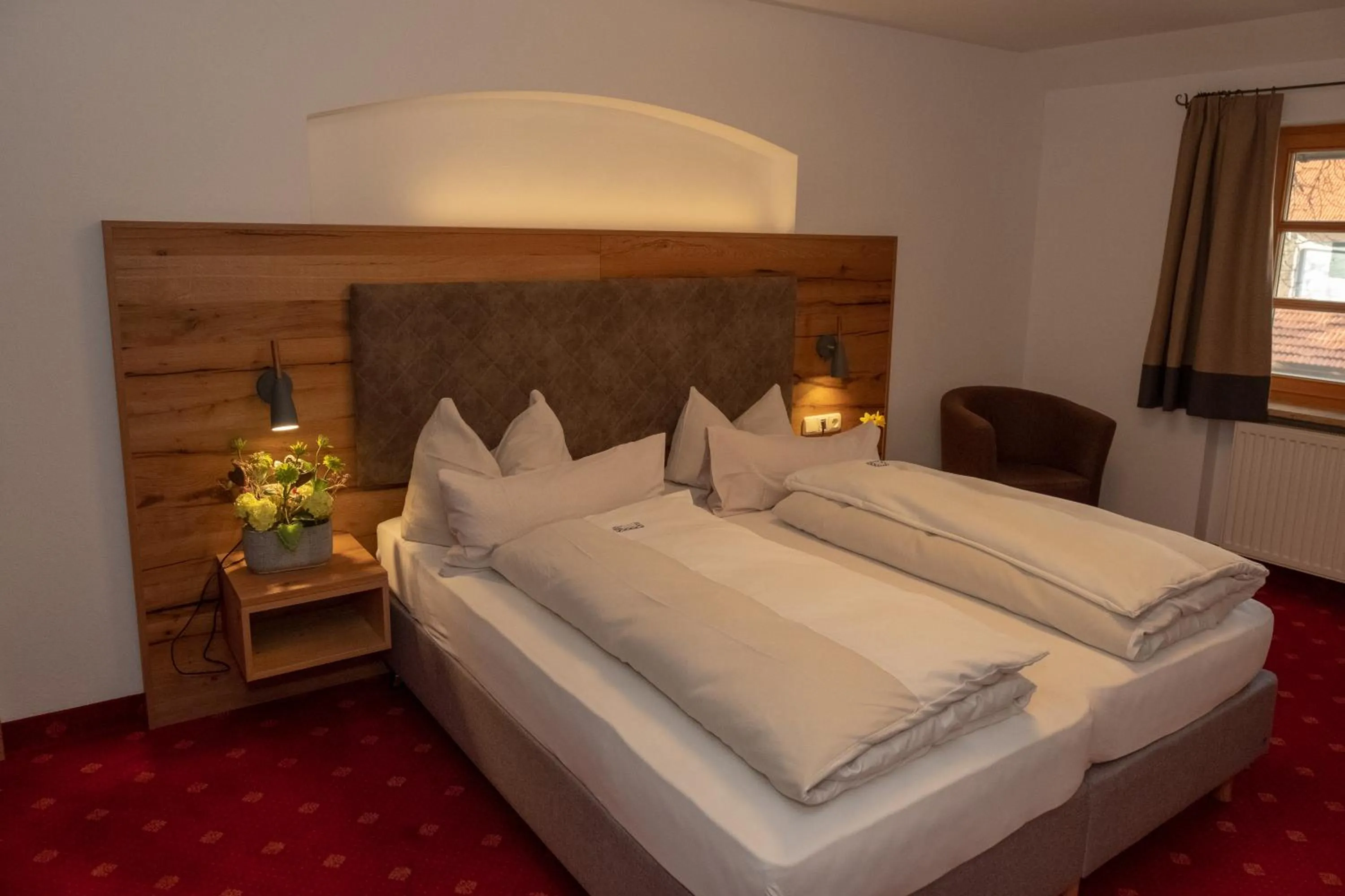 Bed in Der Obere Wirt zum Queri