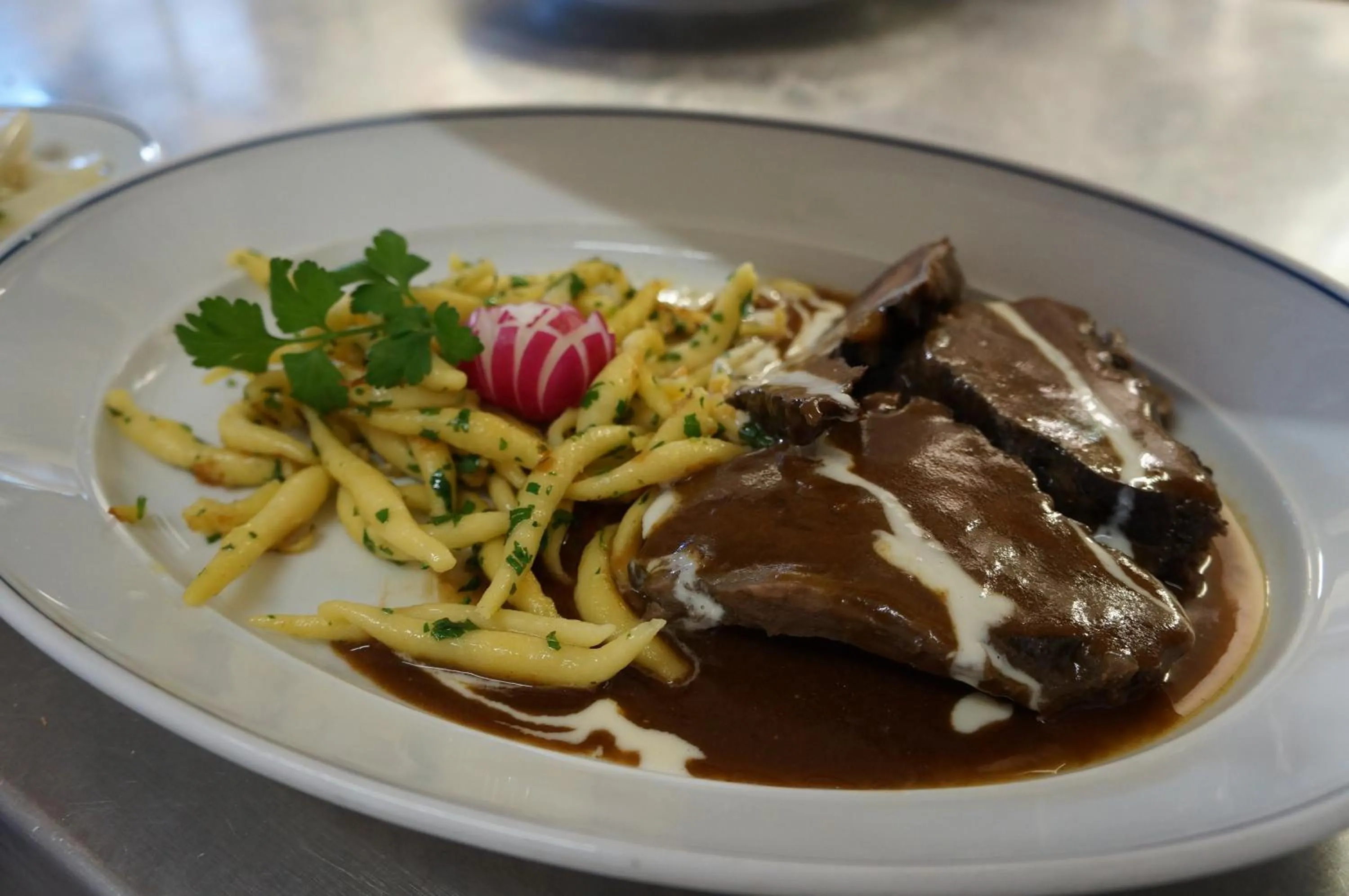 Food and drinks in Der Obere Wirt zum Queri