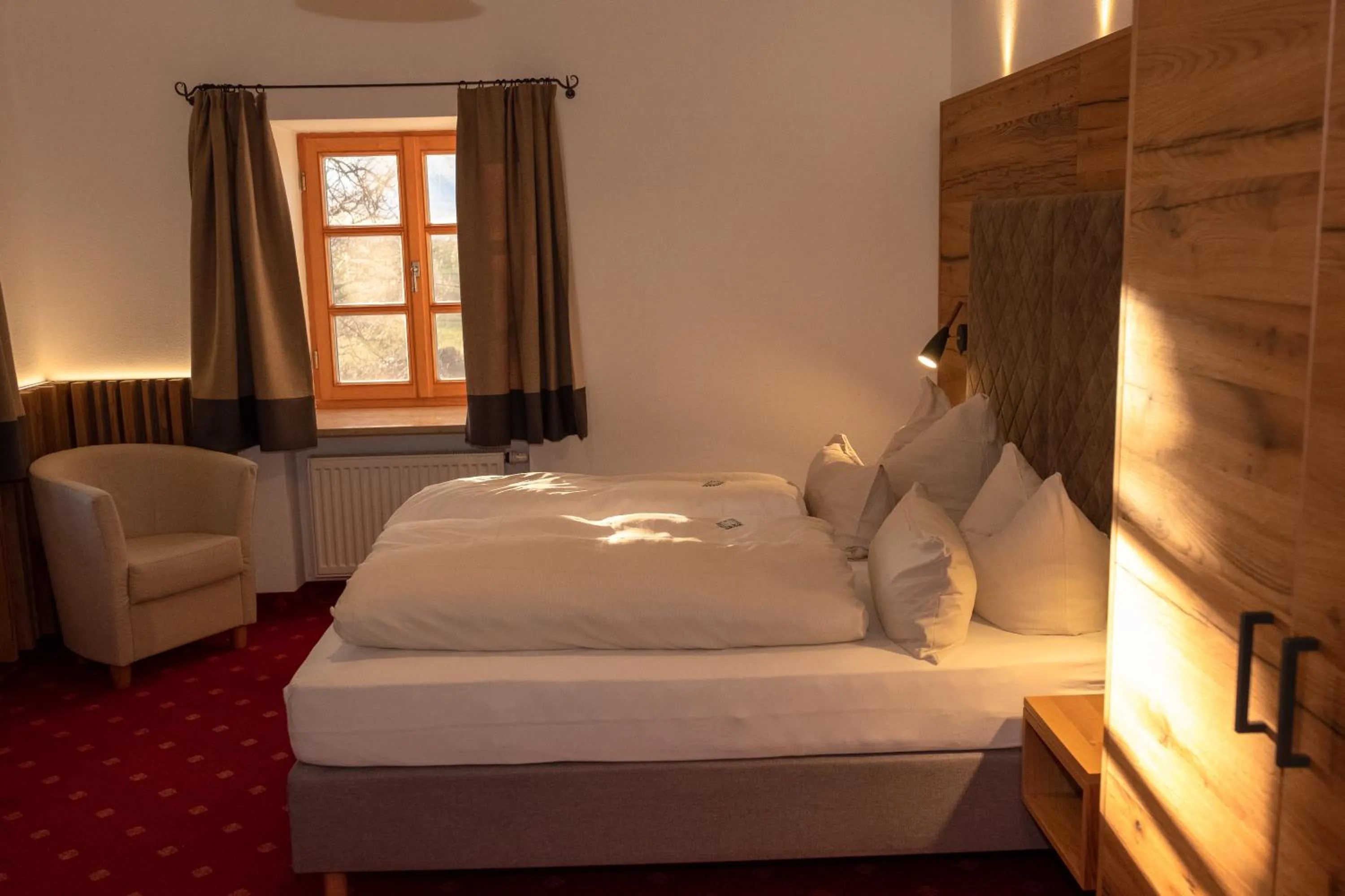 Bed in Der Obere Wirt zum Queri