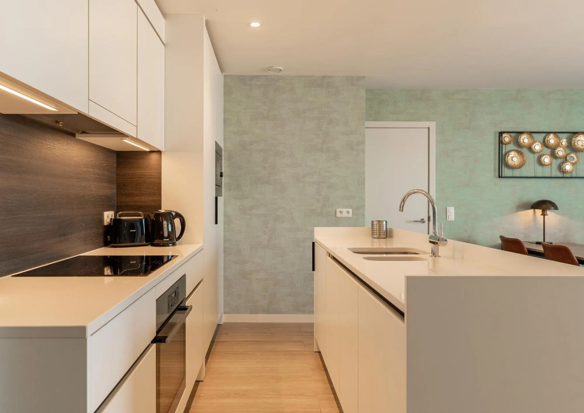 Kitchen or kitchenette in Acropolis - Luxury Appartments I Hotelservice and parking