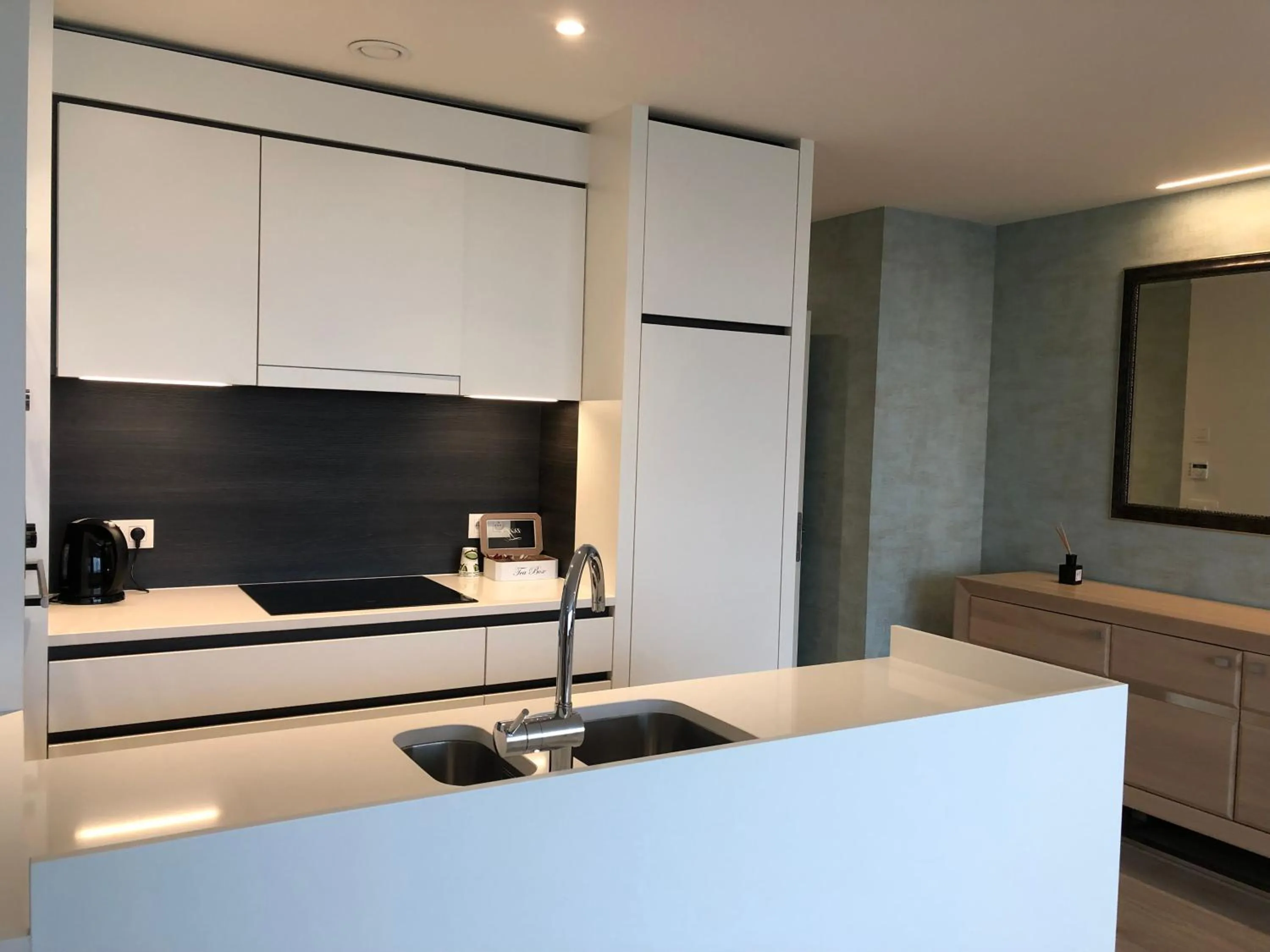 Kitchen or kitchenette in Acropolis - Luxury Appartments I Hotelservice and parking