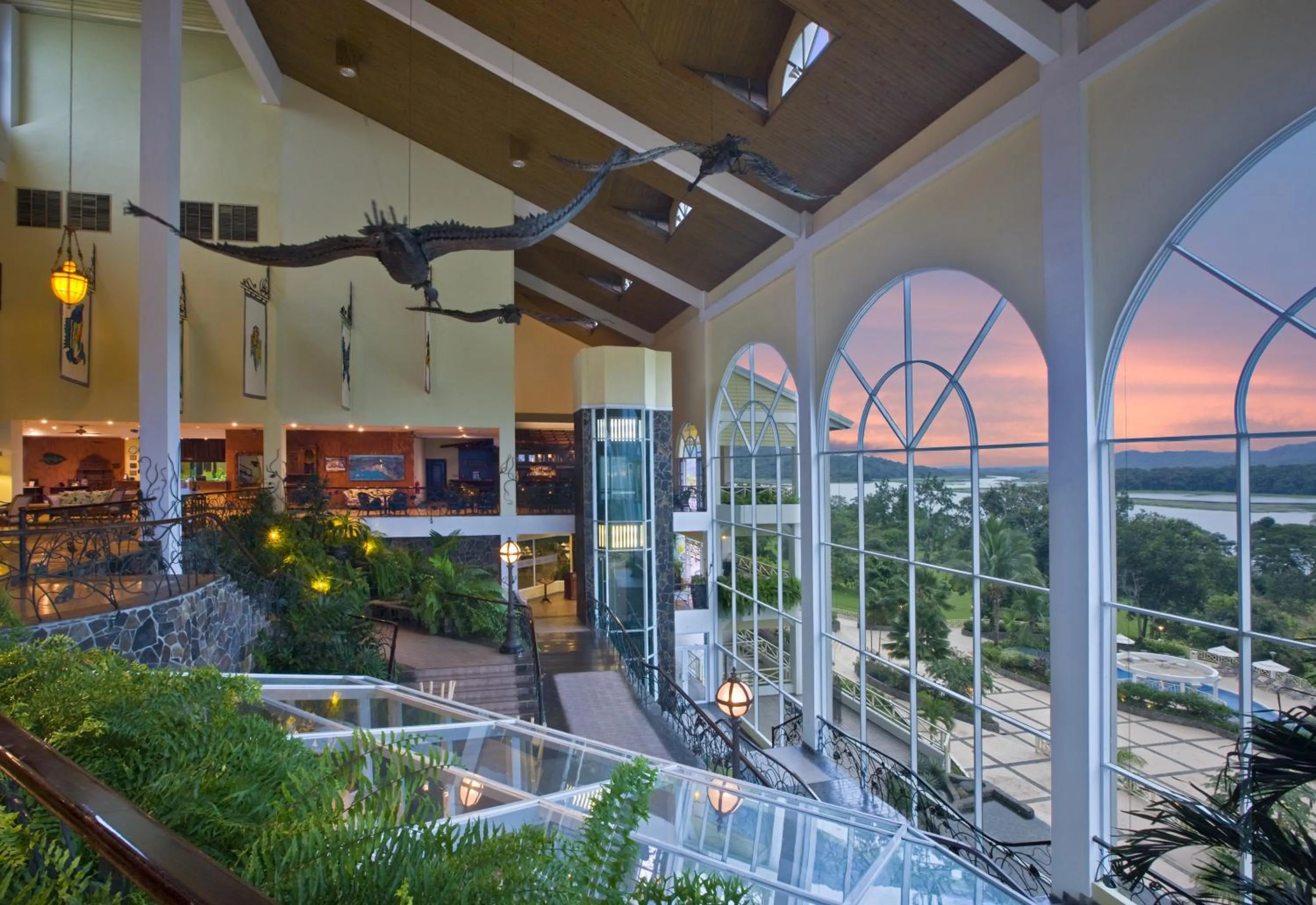 Lobby or reception in Gamboa Rainforest Reserve