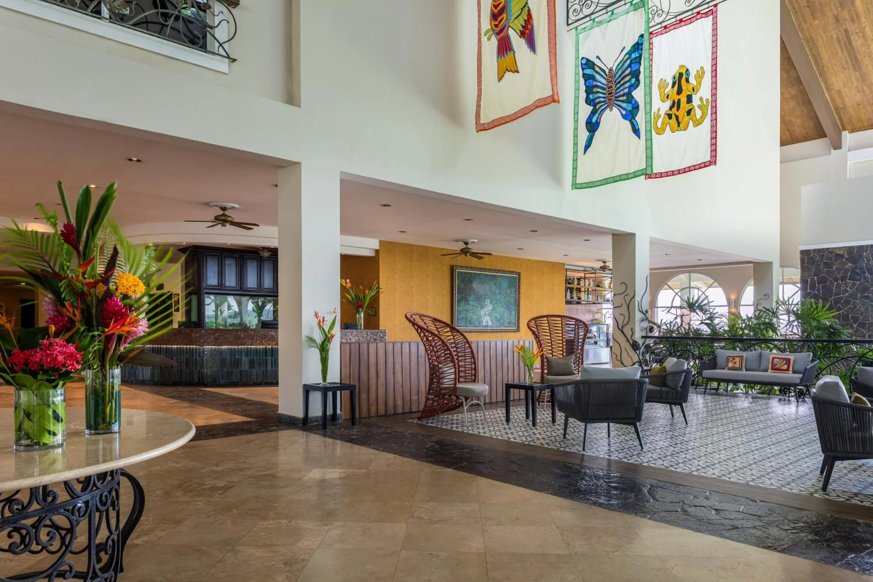 Lobby or reception in Gamboa Rainforest Reserve