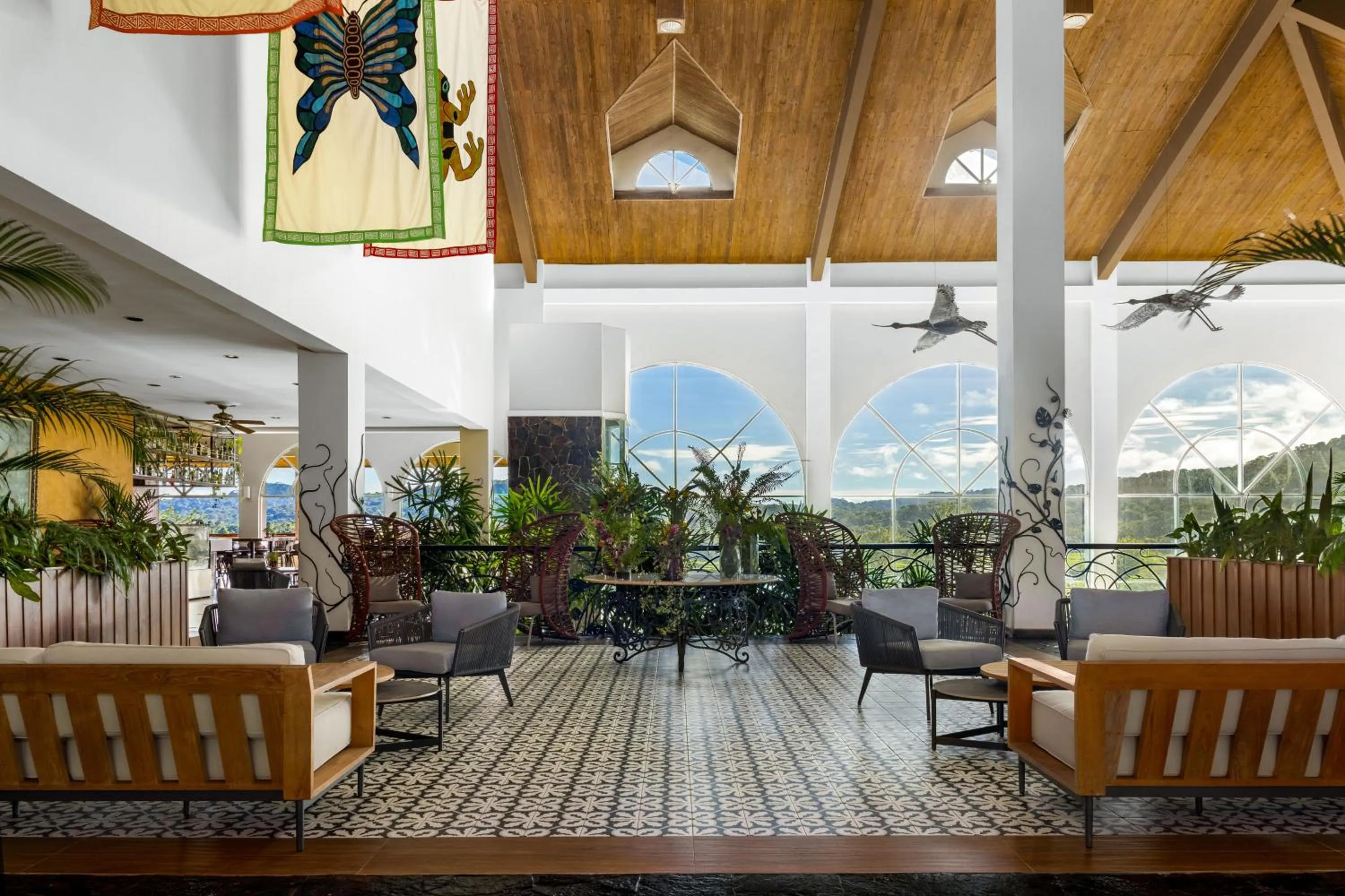 Lobby or reception in Gamboa Rainforest Reserve