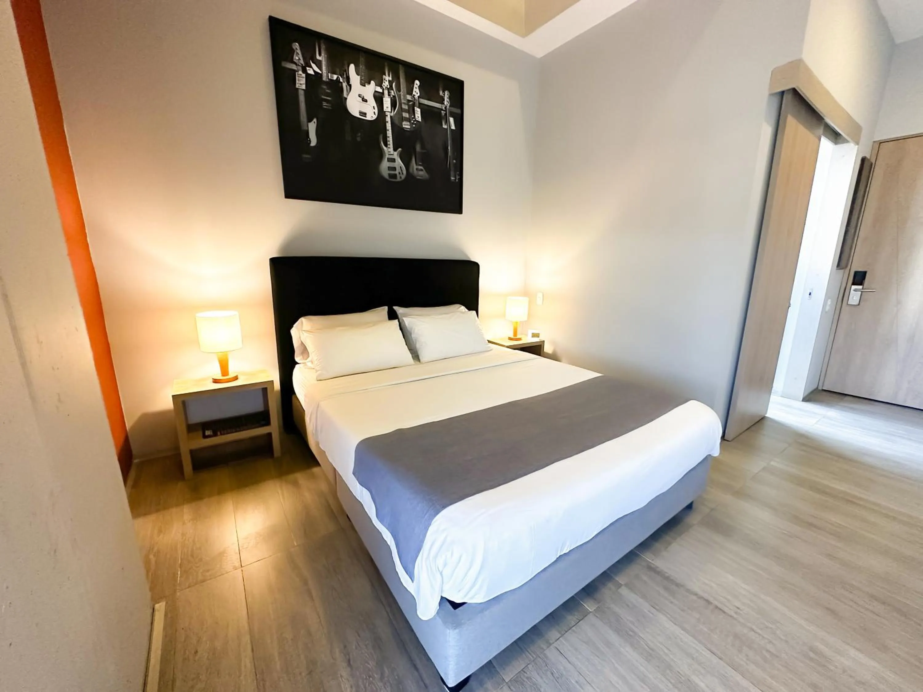 Bed in Hotel Arena Suites Movistar Arena