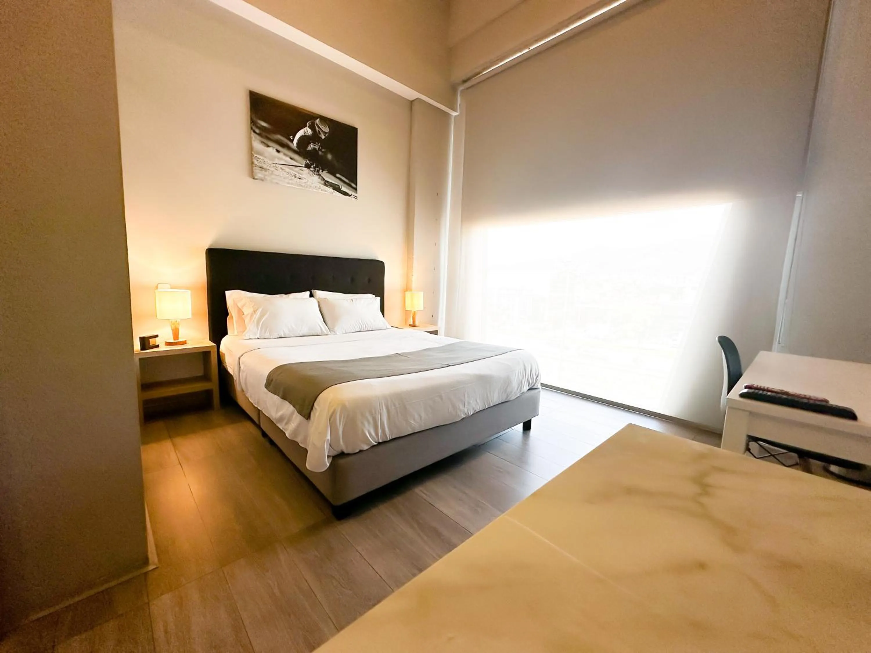Bed in Hotel Arena Suites Movistar Arena