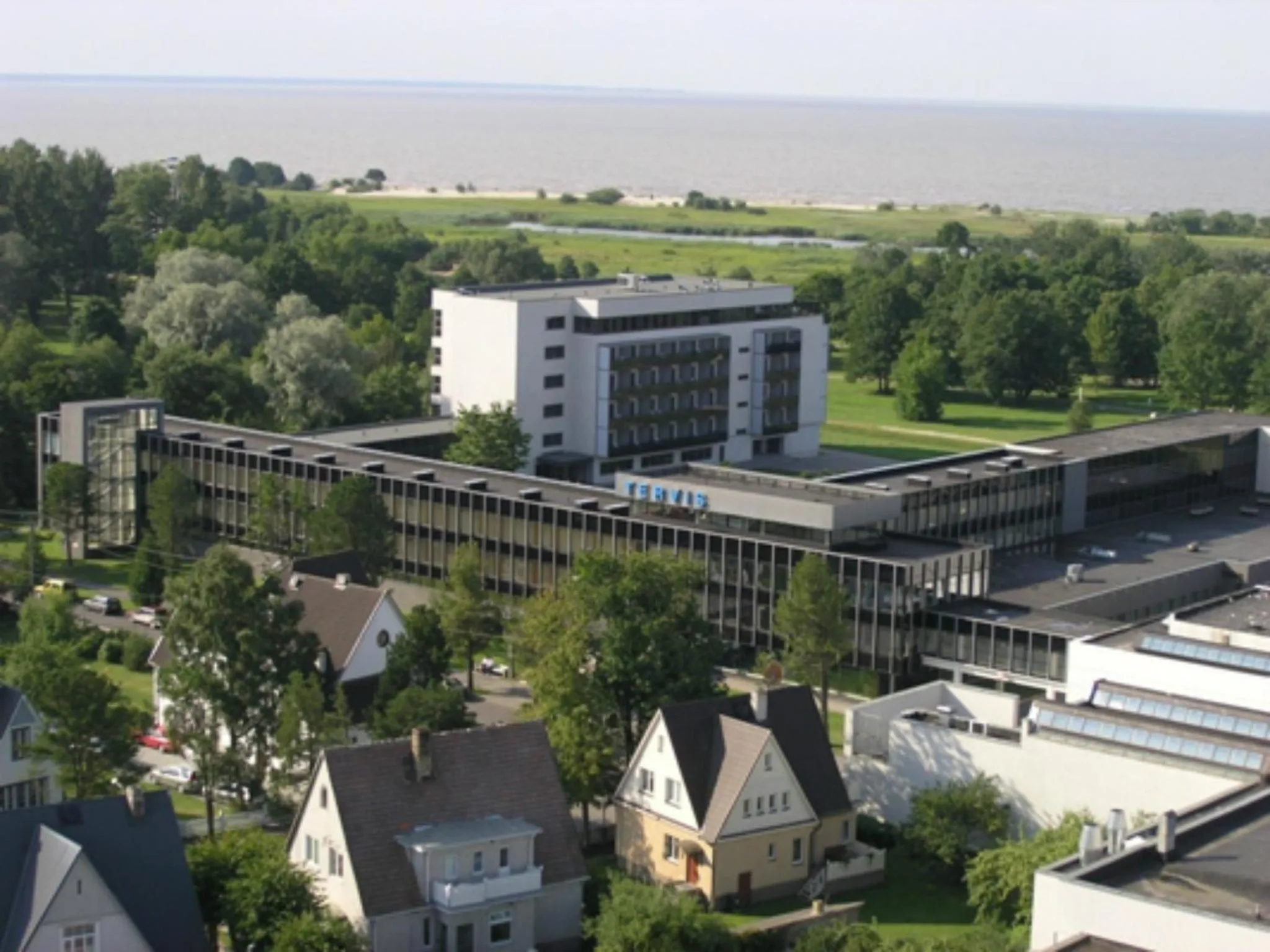 Bird's eye view in Spa Tervis