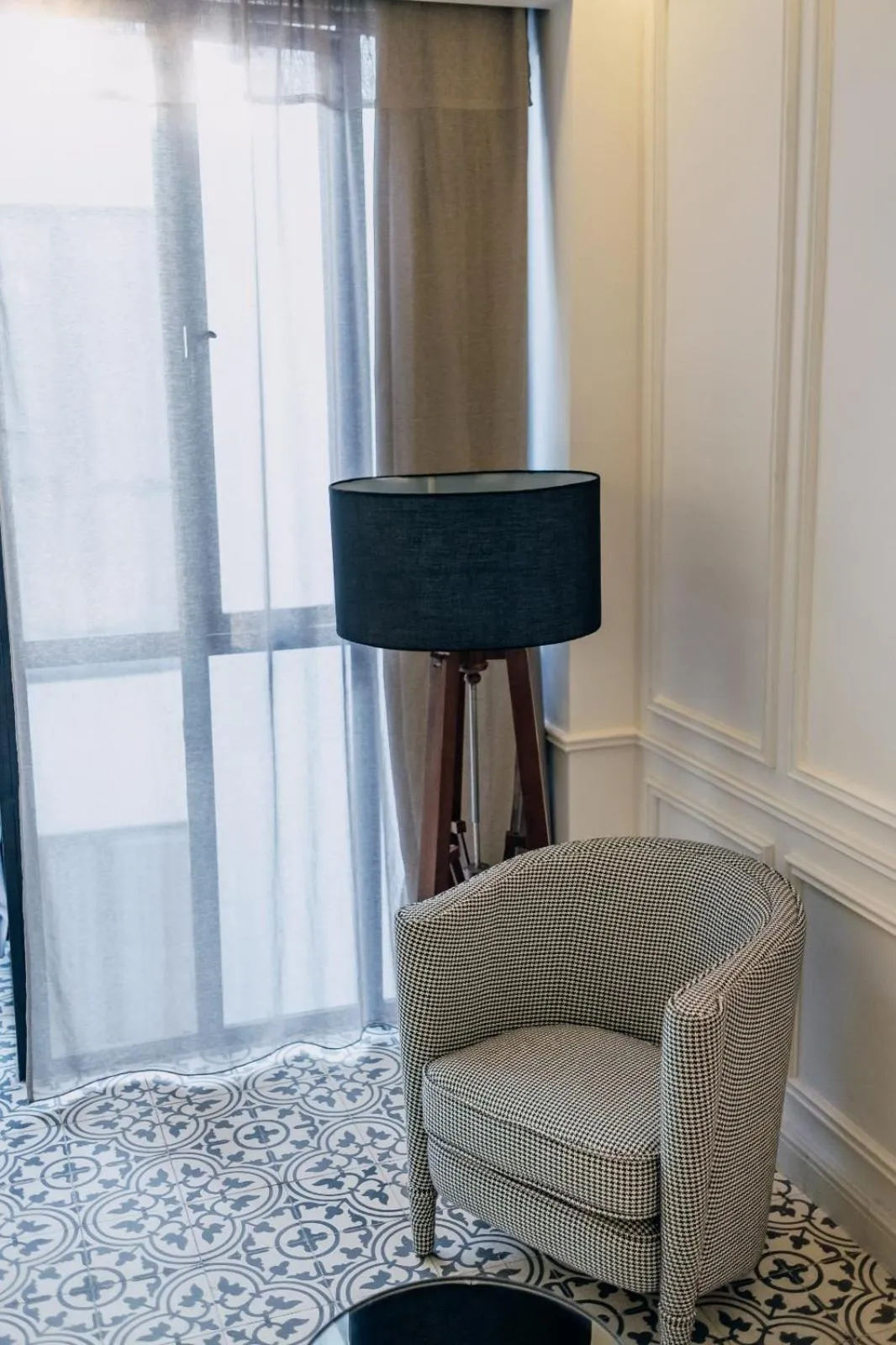 Seating area in Riad Aïcha Kitchen