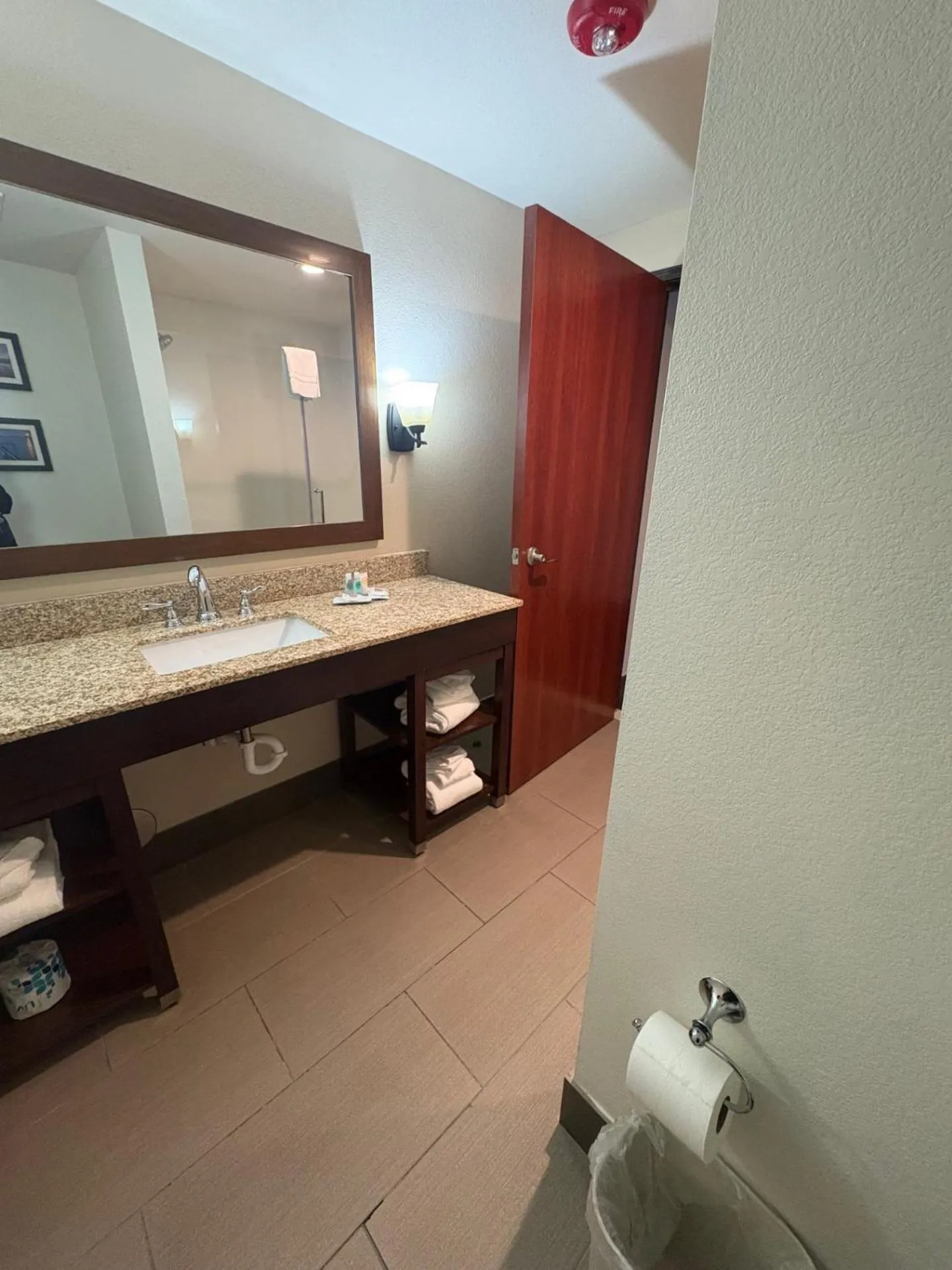 Bathroom in Comfort Suites Near Denver Downtown