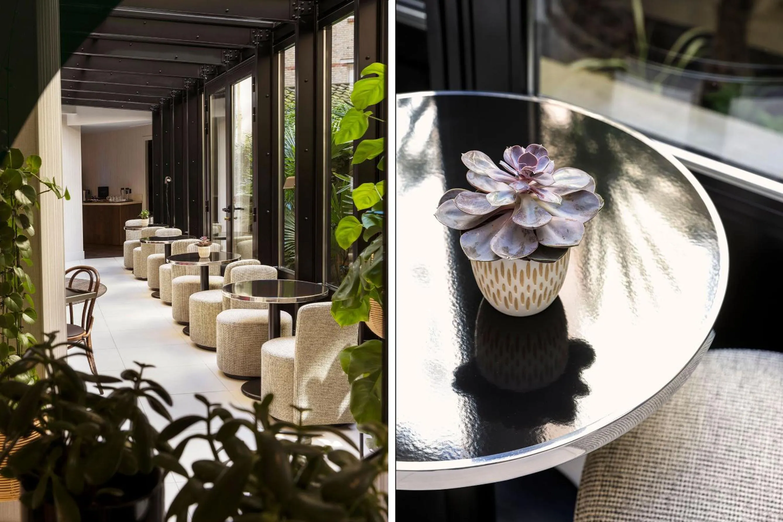 Living room in Hôtel Moderniste