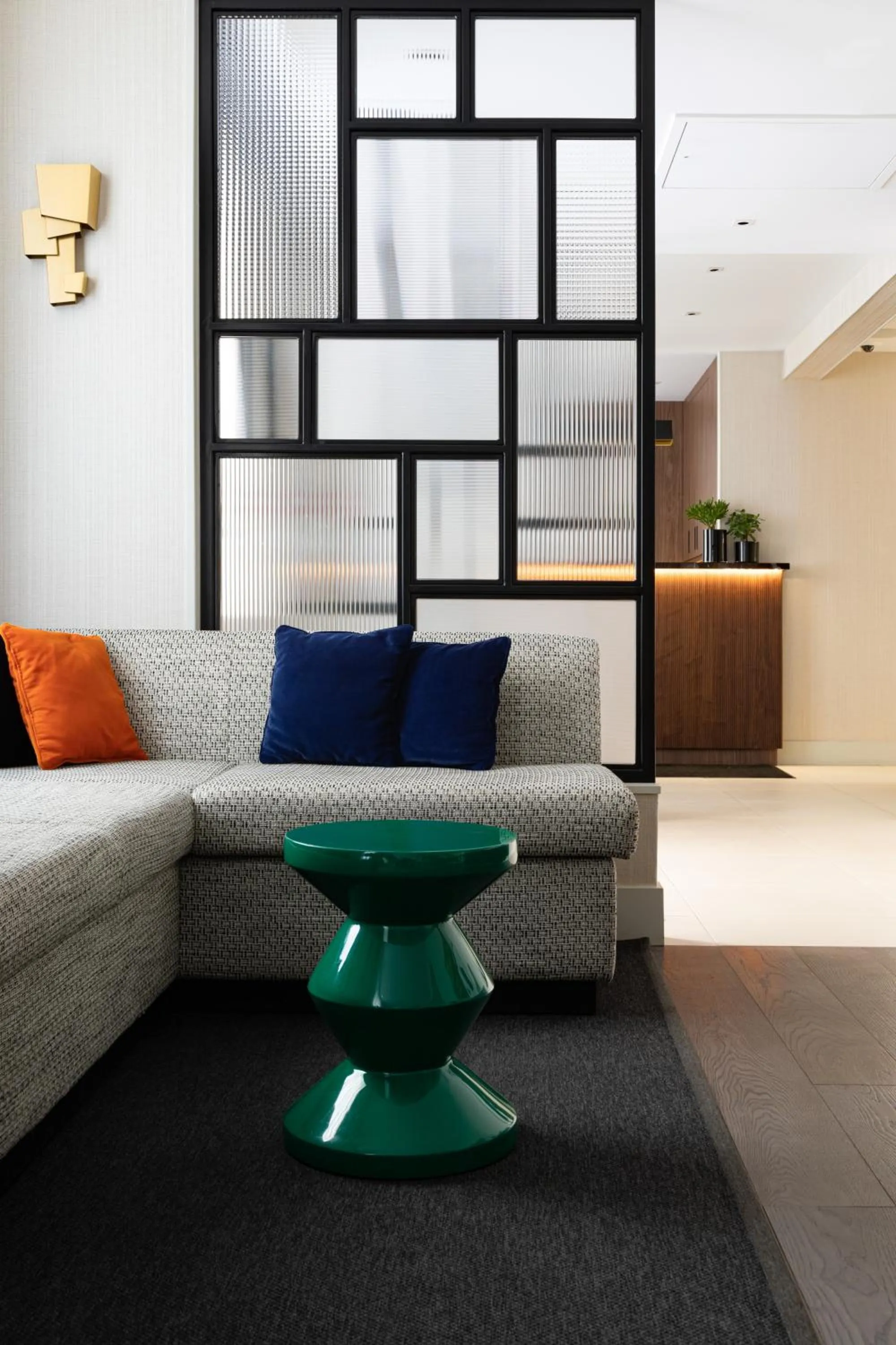 Living room in Hôtel Moderniste